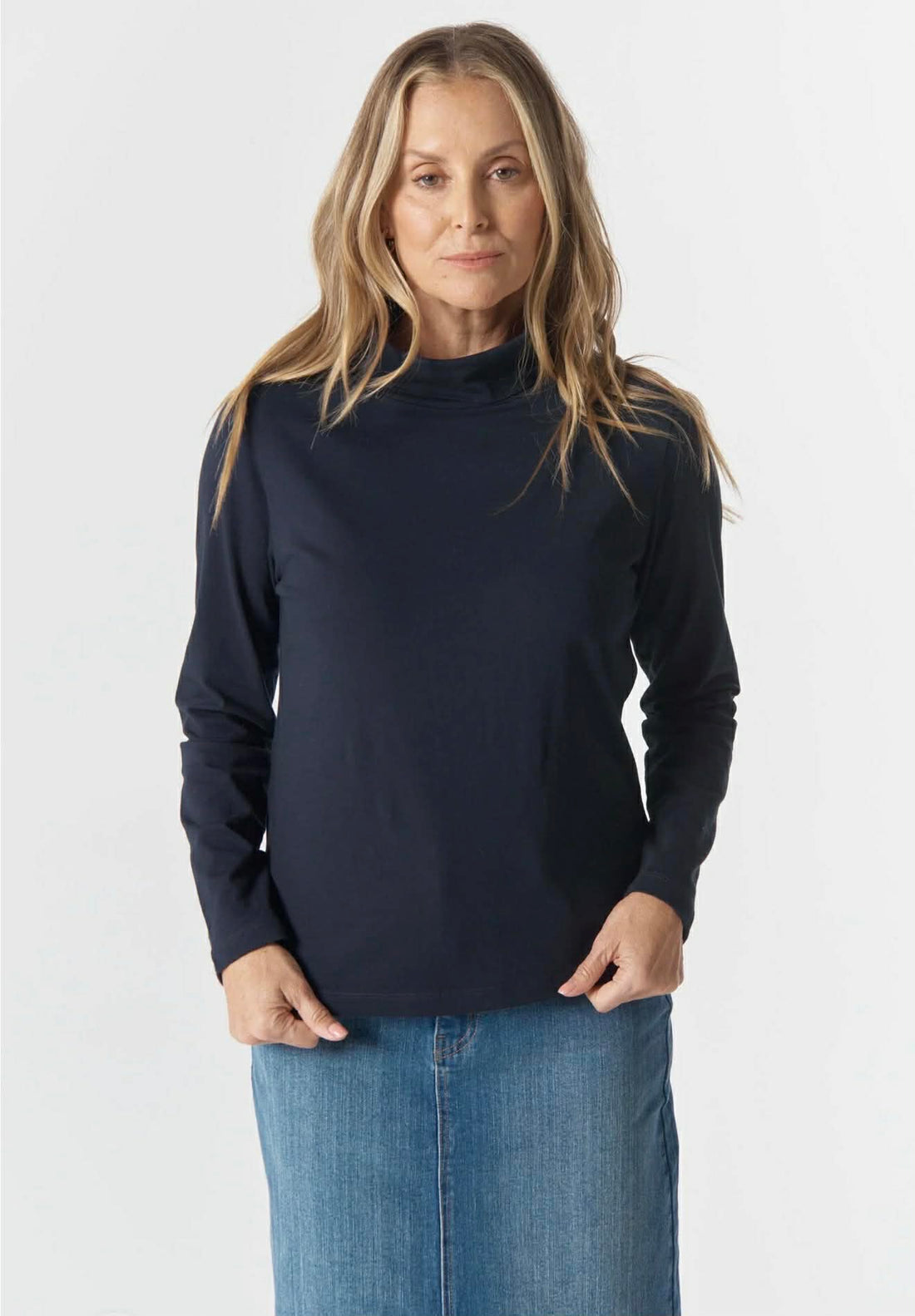 The Traditional Cotton Skivvy Navy