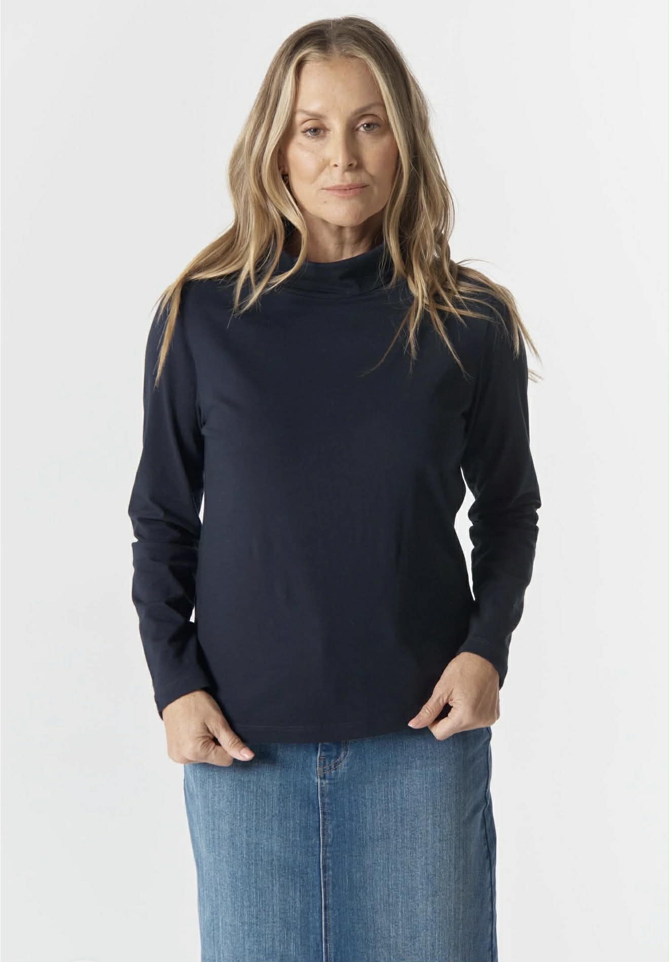 The Traditional Cotton Skivvy Navy