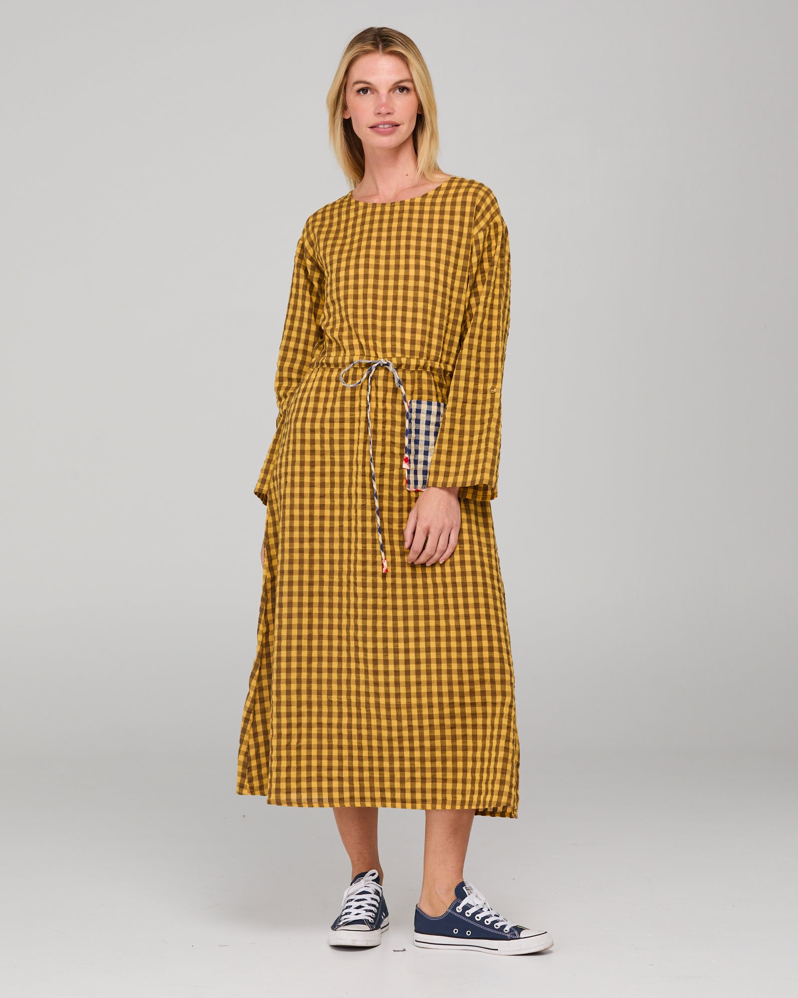 Akari Dress mustard