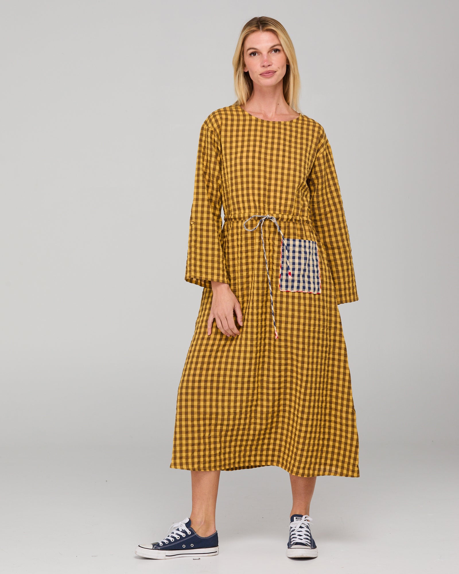 Akari Dress mustard