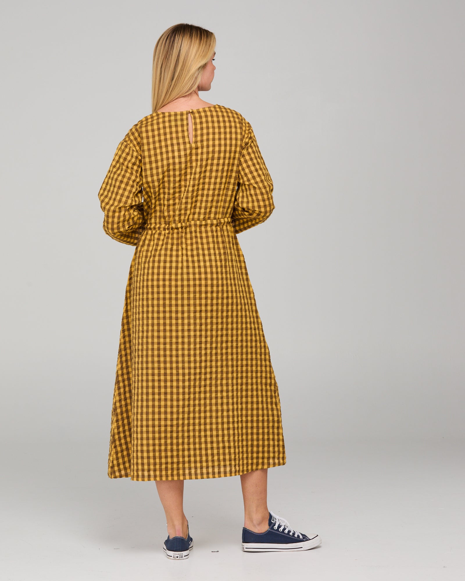 Akari Dress mustard