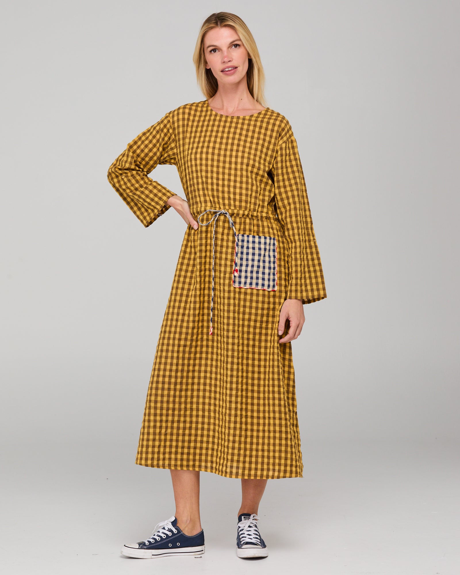 Akari Dress mustard