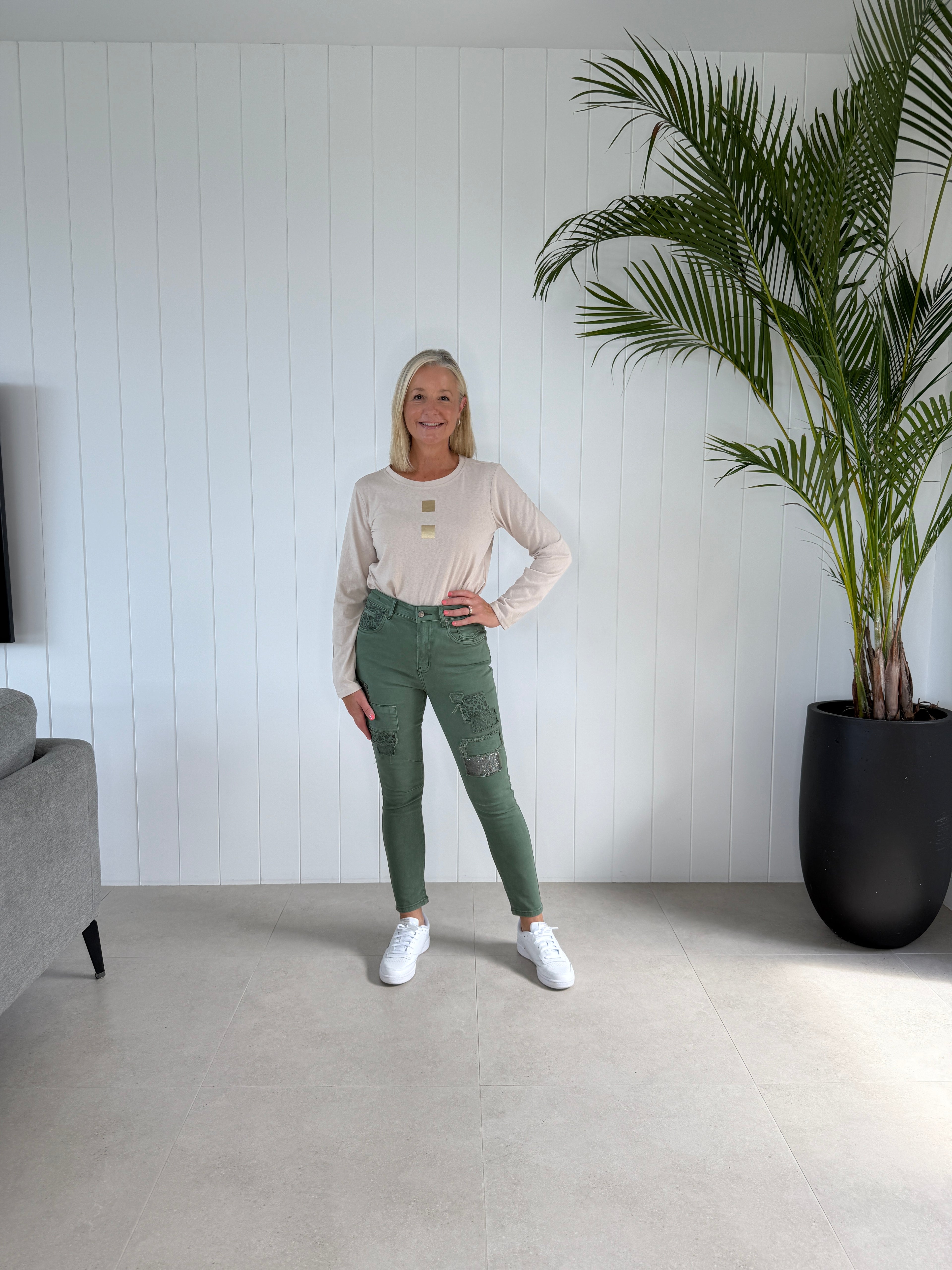 All that jazz jean - khaki