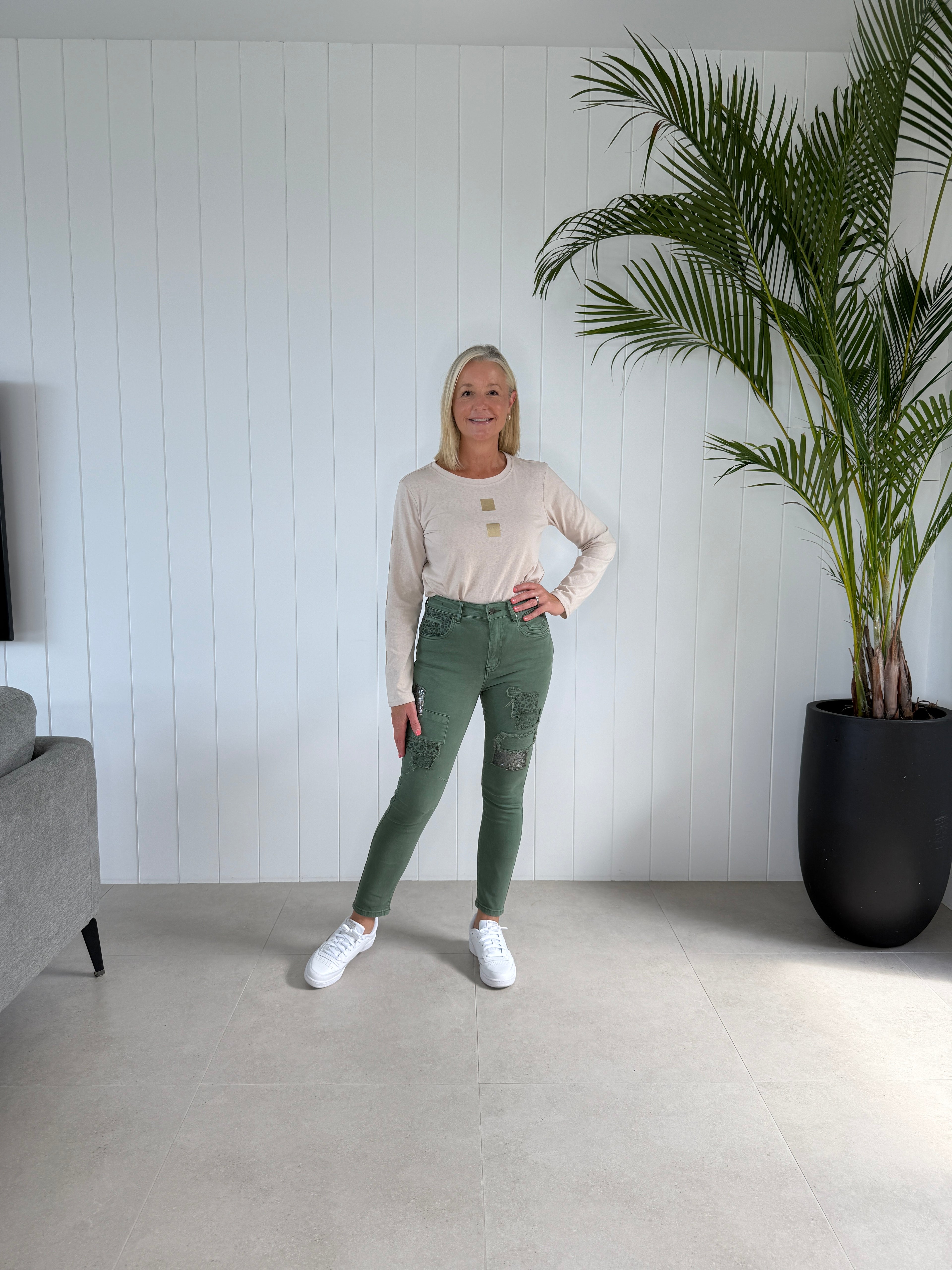All that jazz jean - khaki