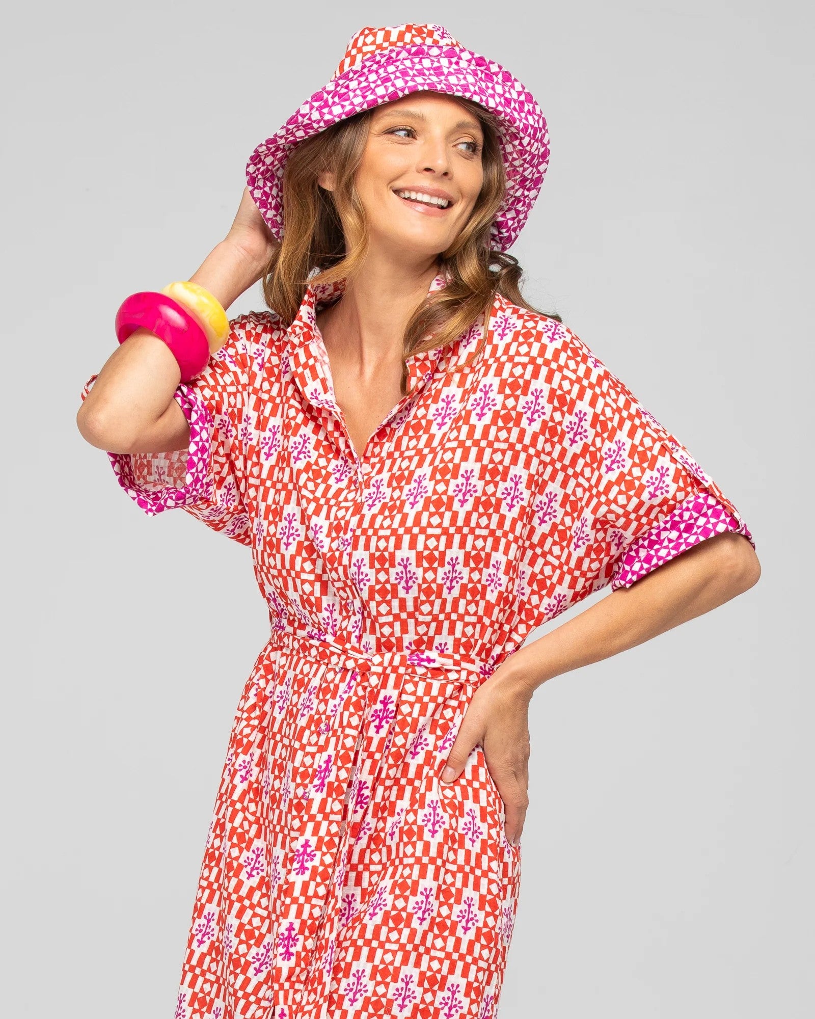 Maui Shirt Dress - Naples