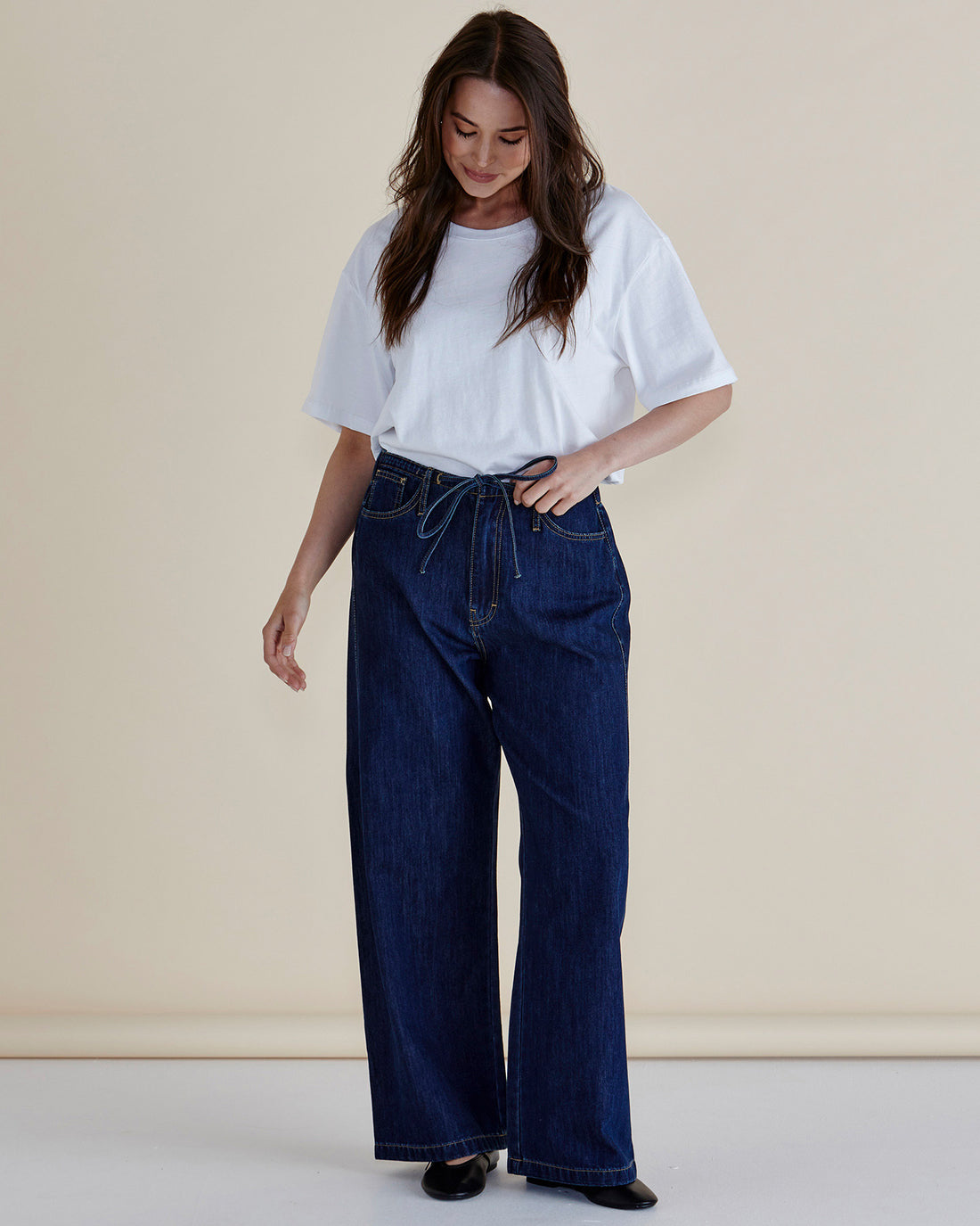 Goldie Jeans Dark Blue