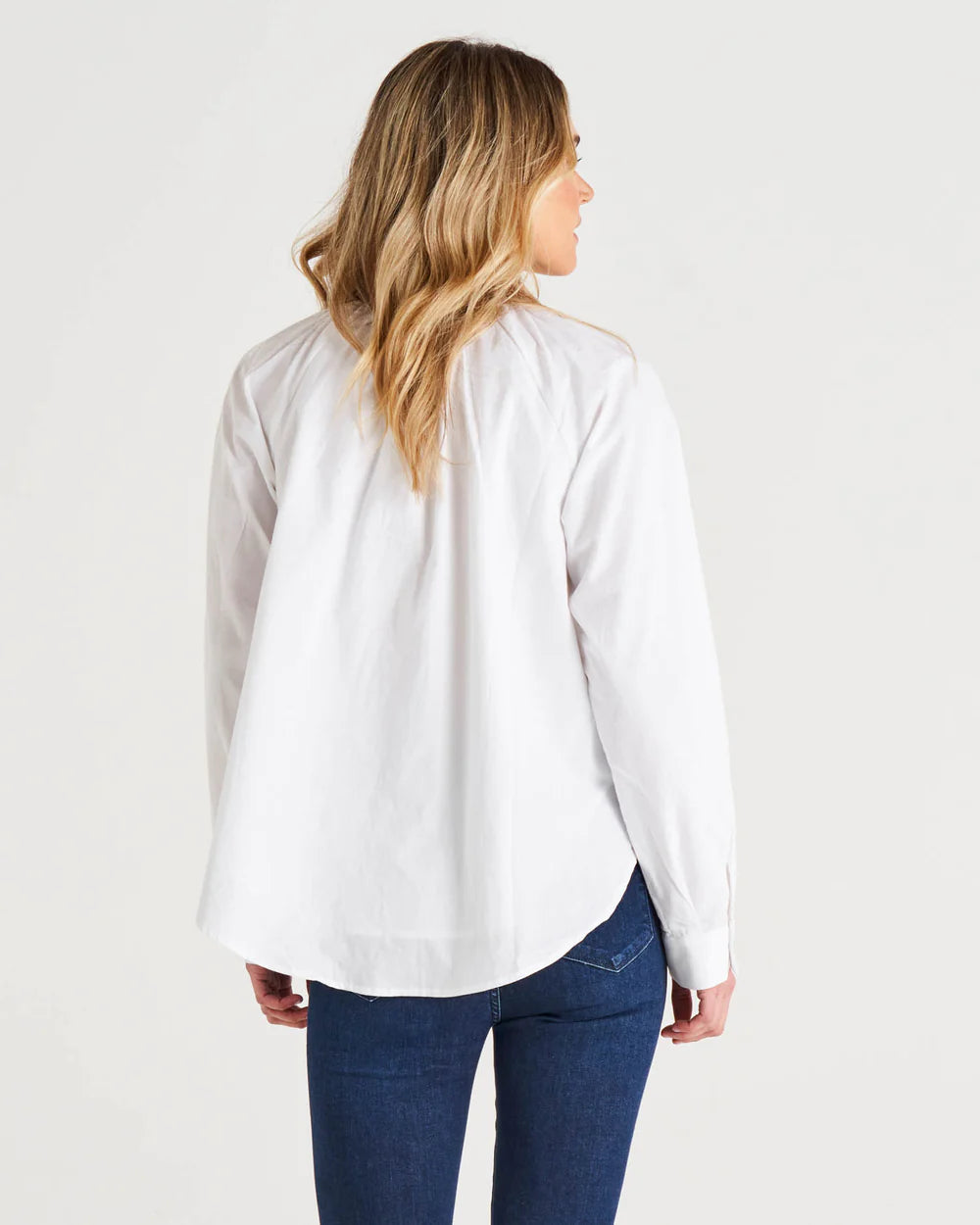 Jackie cotton blouse white