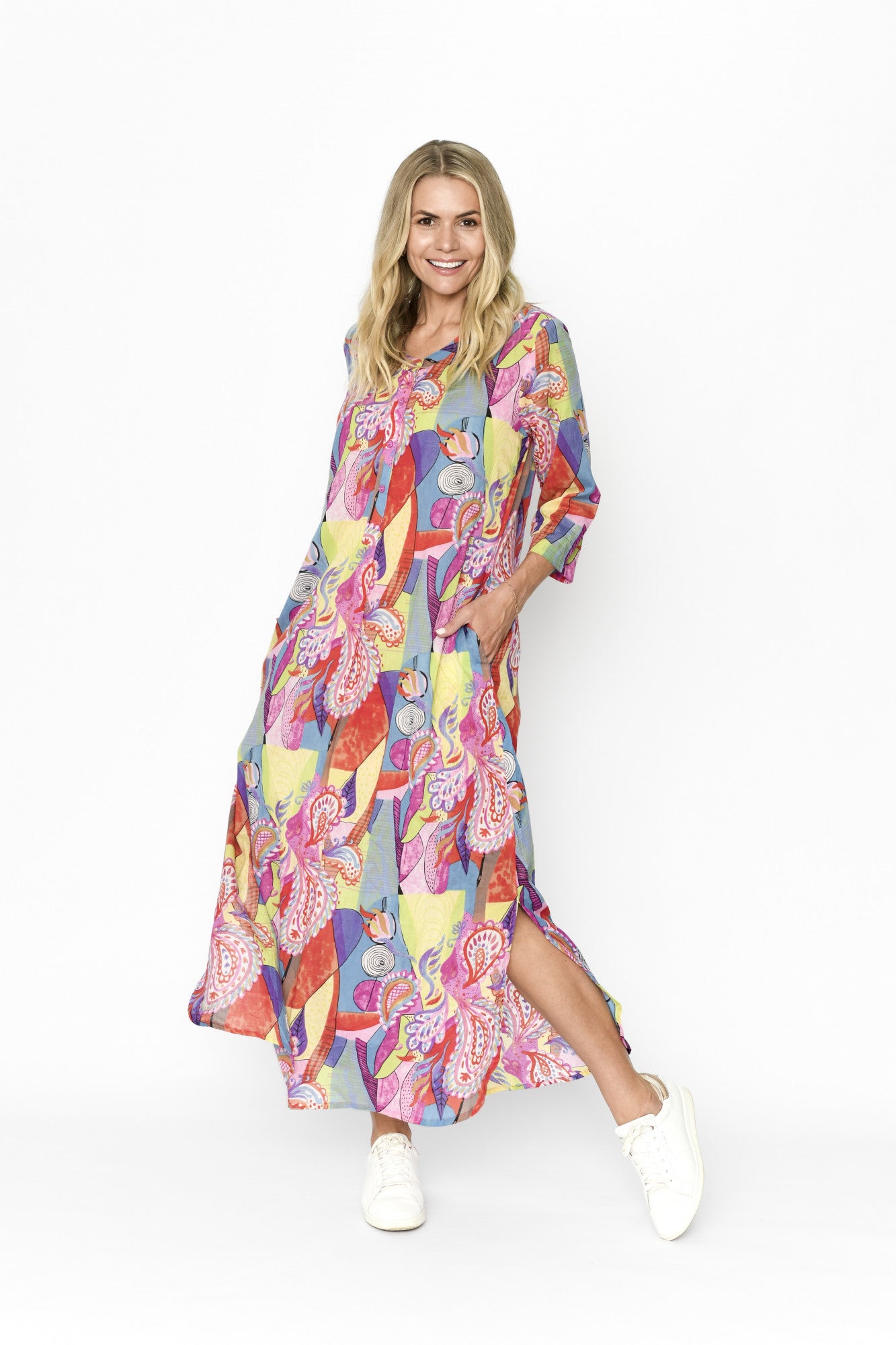 Melina Maxi Dress Retro 4