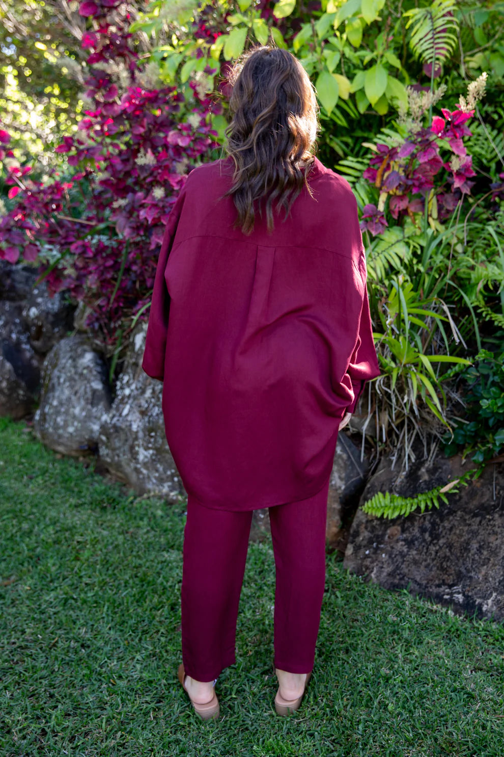 Amore shirt Mahogany