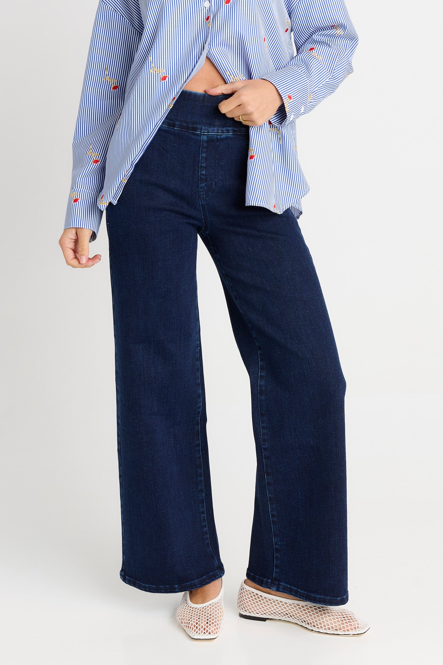 Straight Stretch Jean- Indy blue Demin