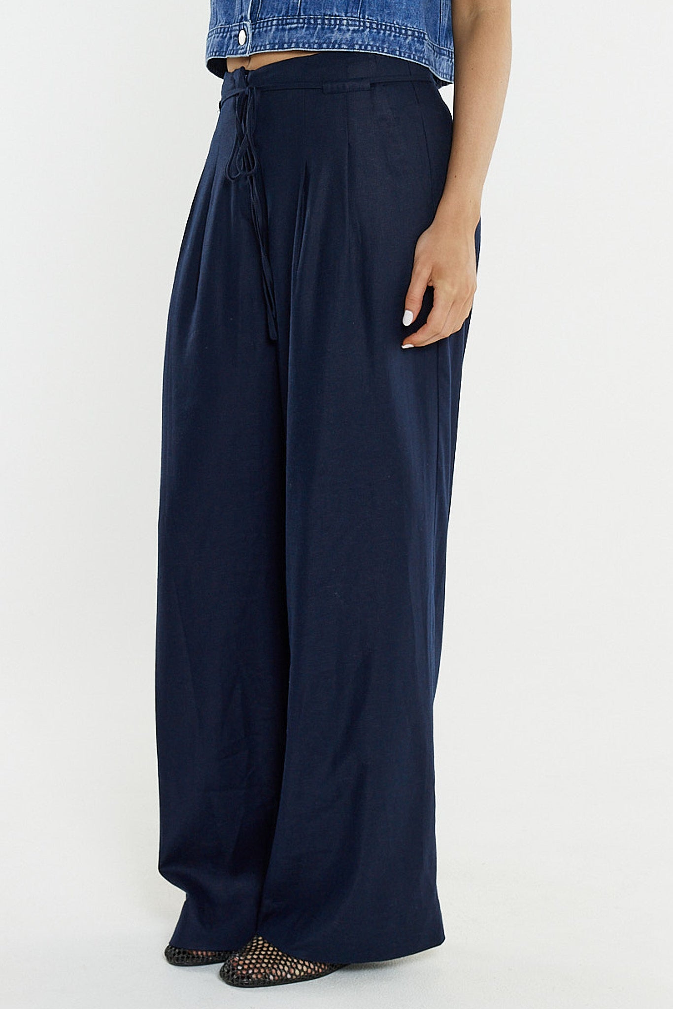 Beth Tailored Pant Navy