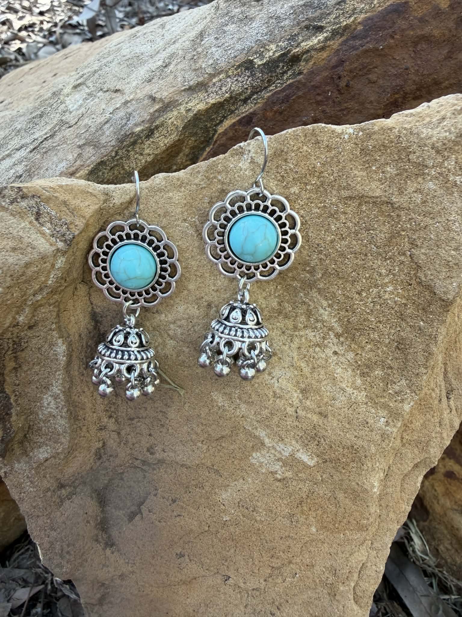 Desert Daisy Earring Tassel Drop earring