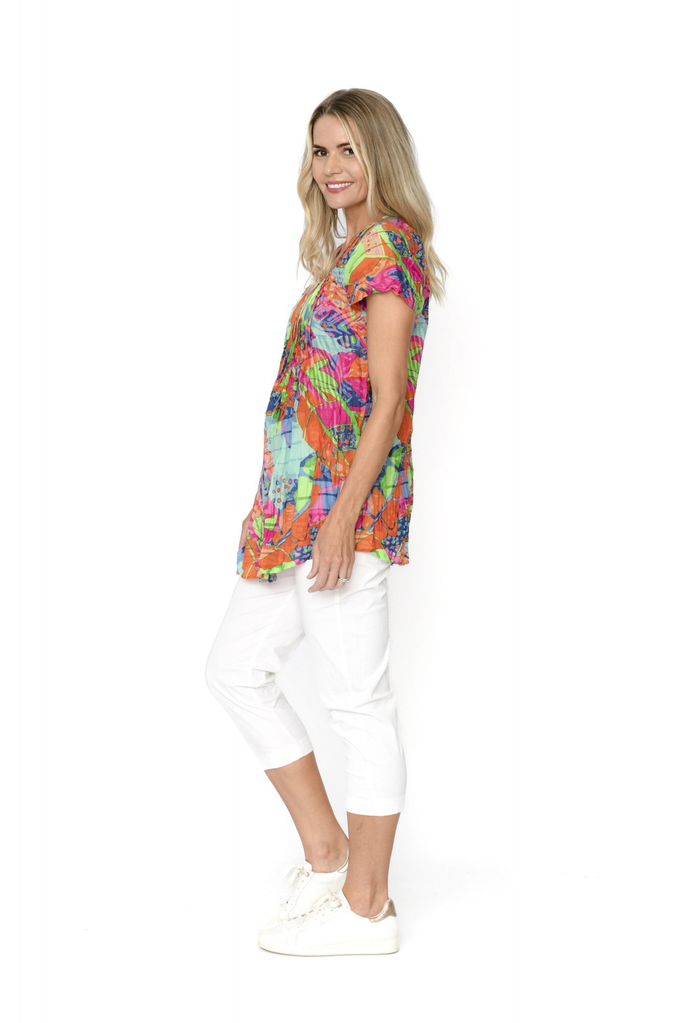 Kayla cotton blouse (banana 1)
