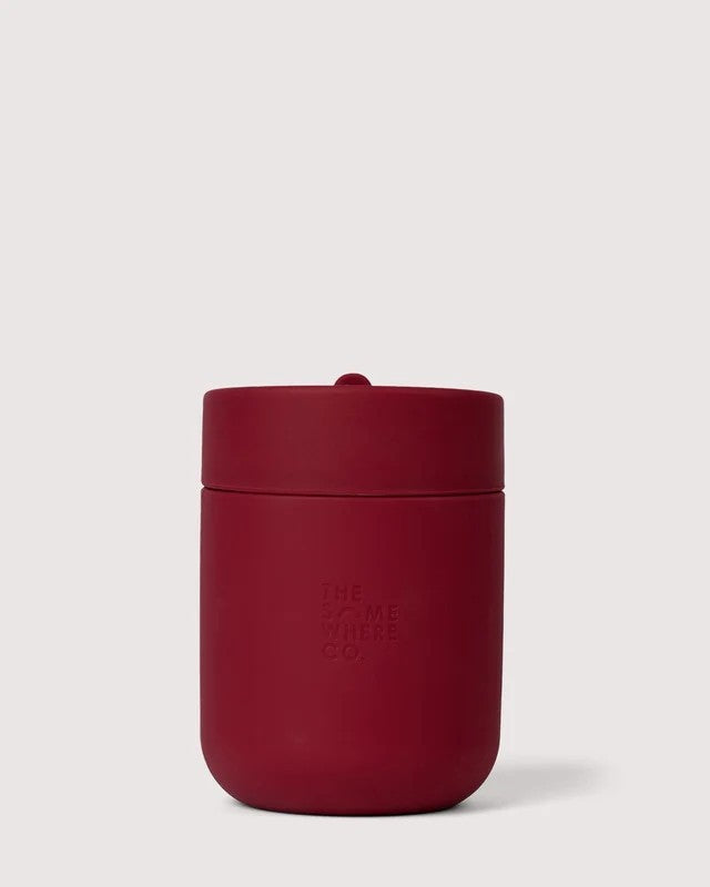 Burgundy Traveller cup