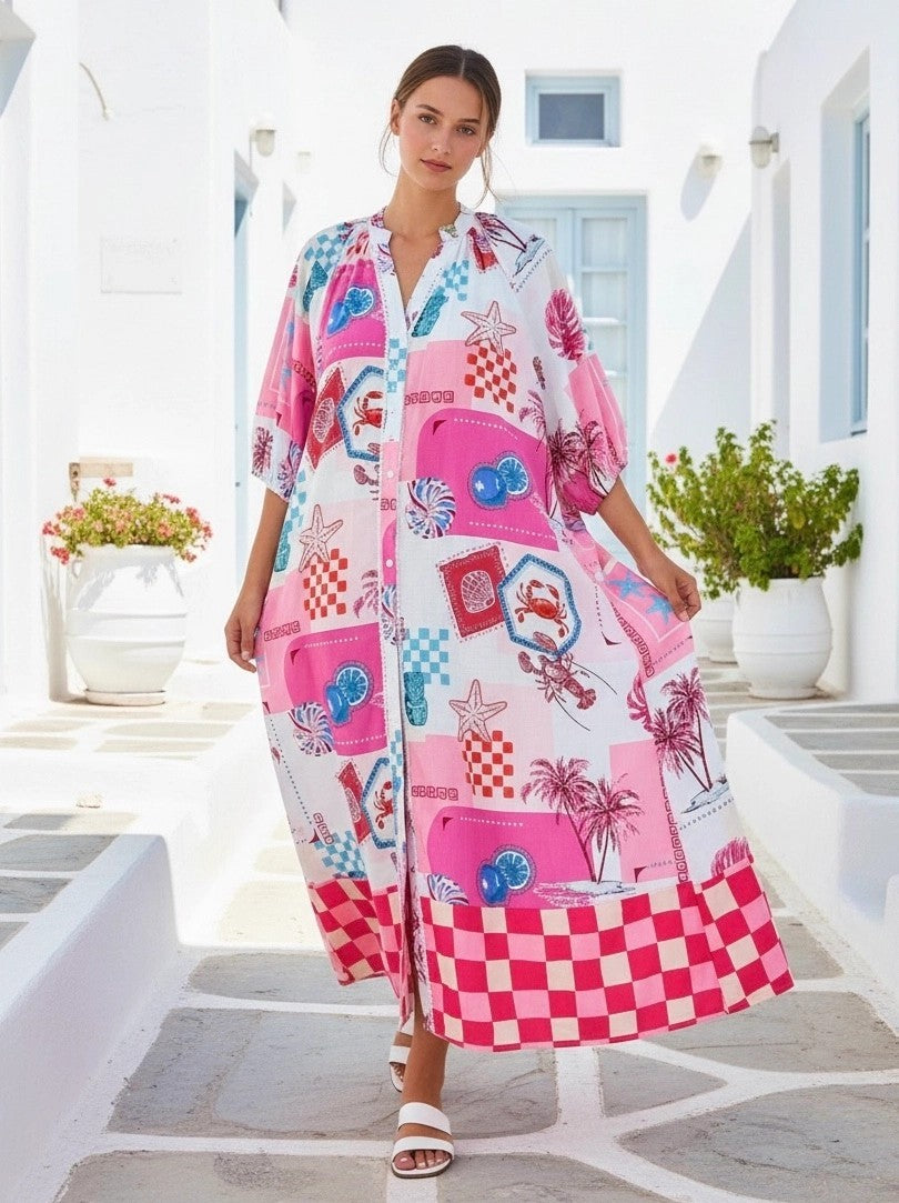 Nine five two dress pink