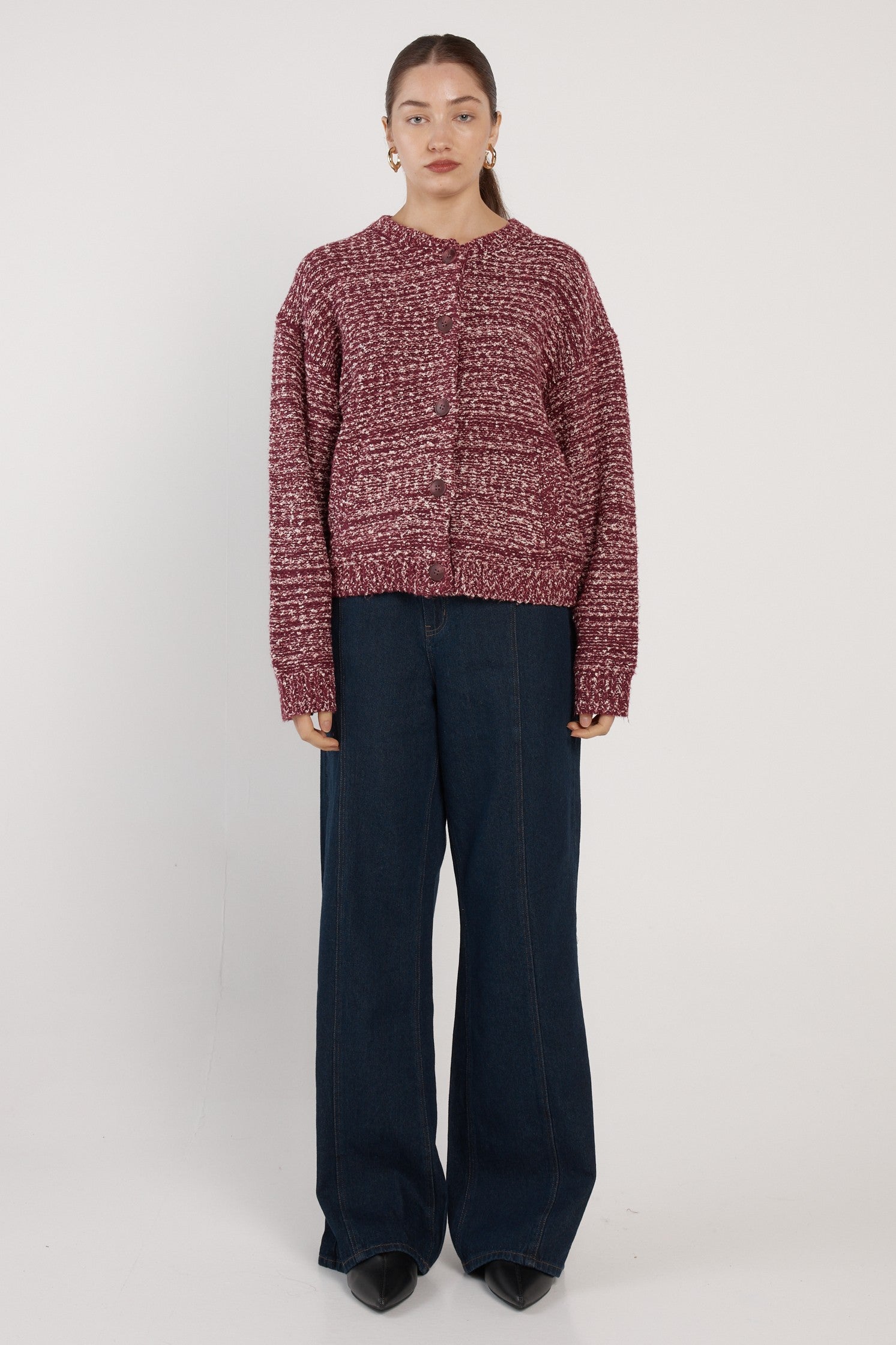 Quinn Boucle Bomer jacket