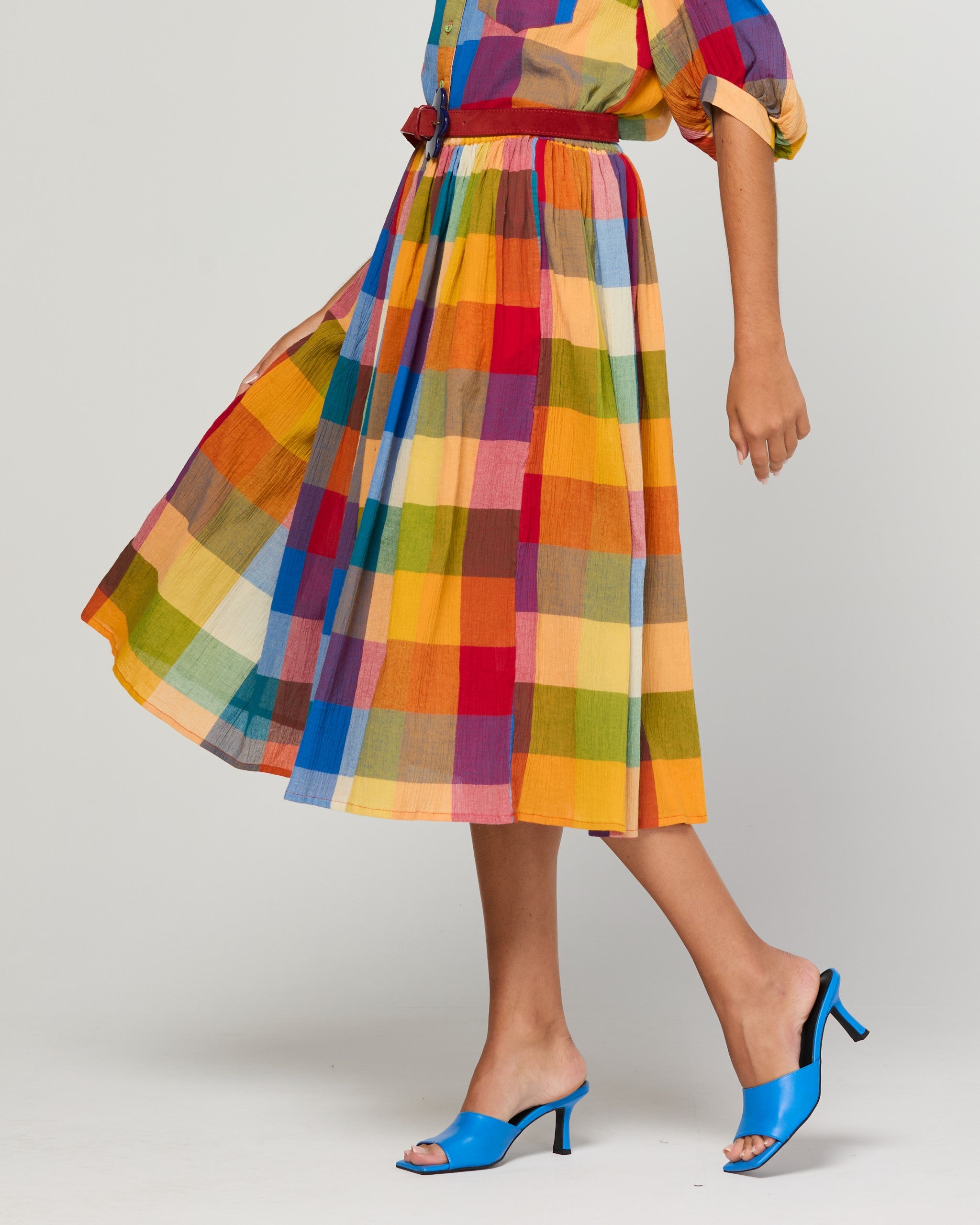 Sami Skirt - kingston check