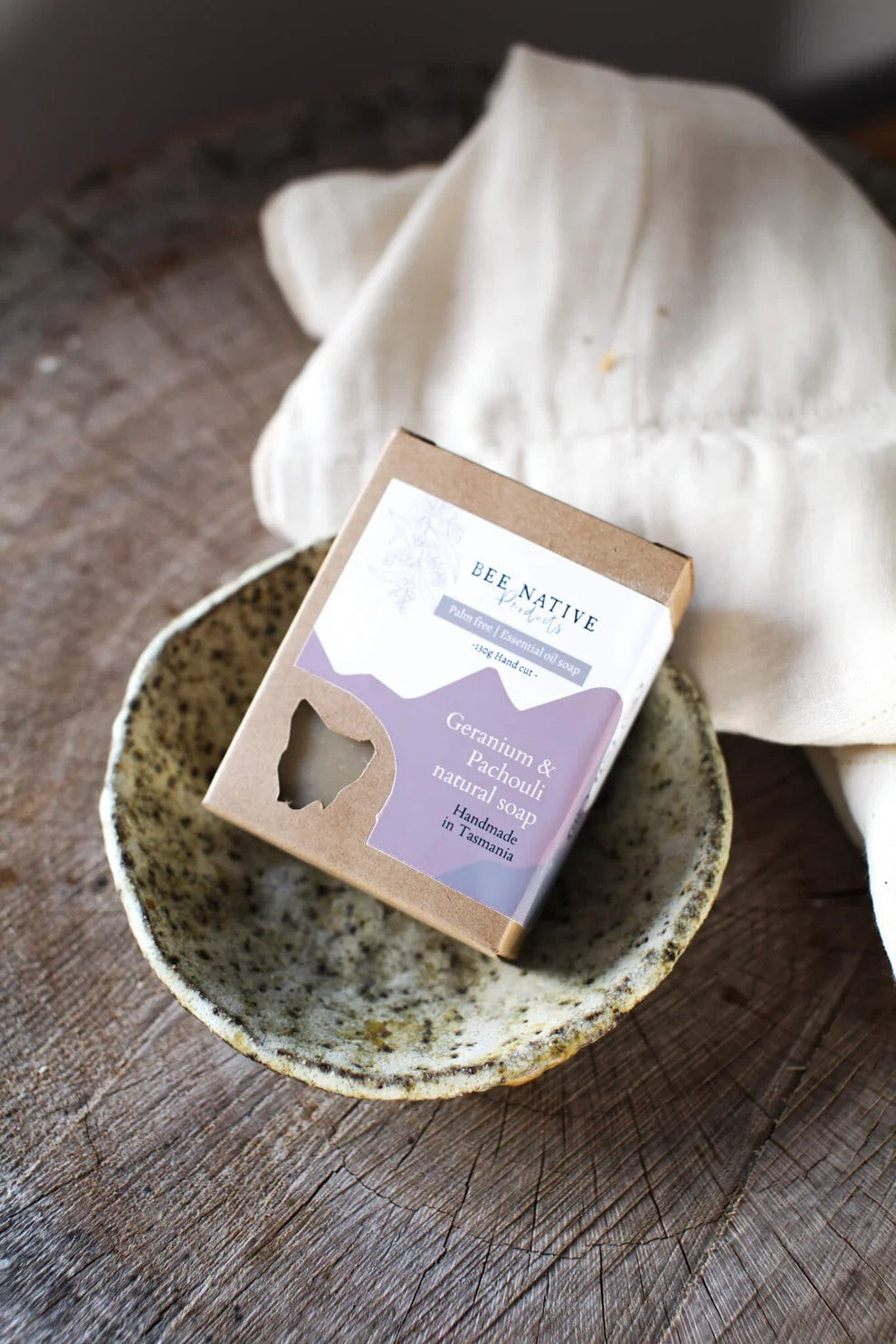 Geranium and Patchouli Coconut Milk Soap Bar