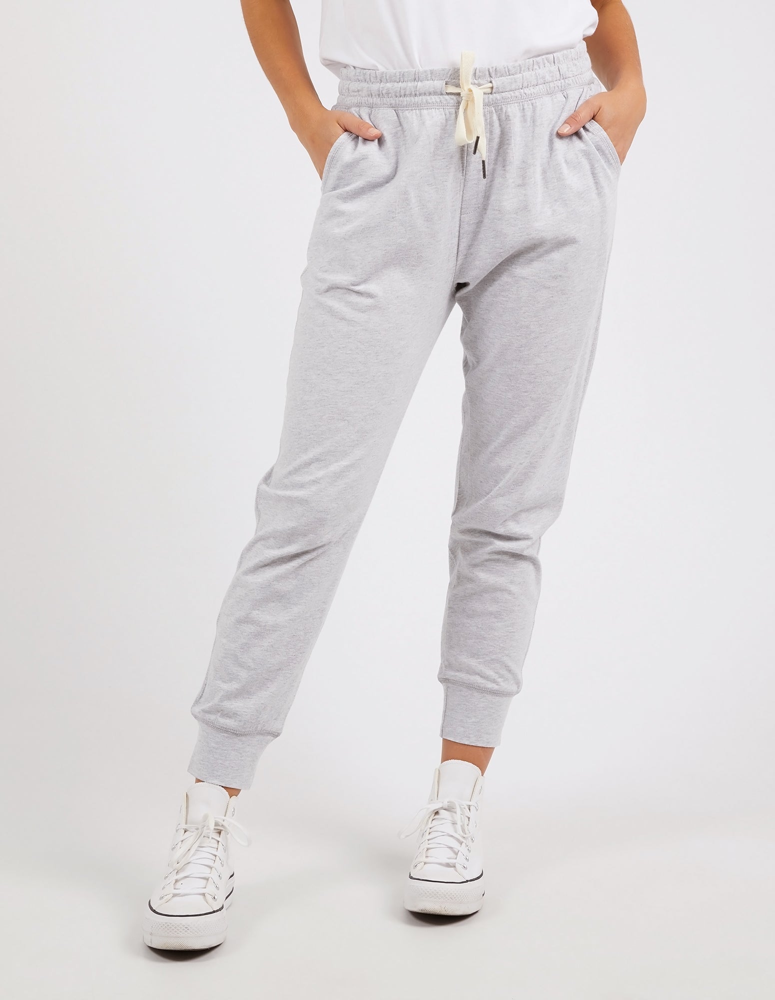 Washout pant grey marle