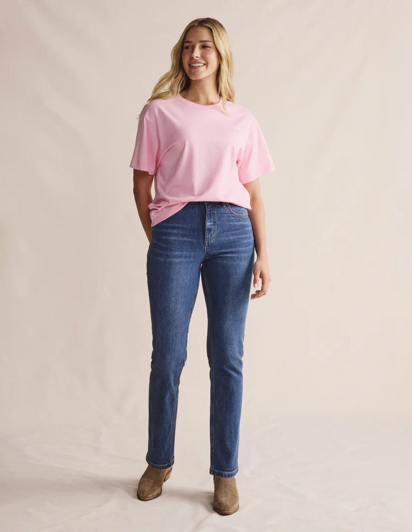 Isabella T shirt - camellia