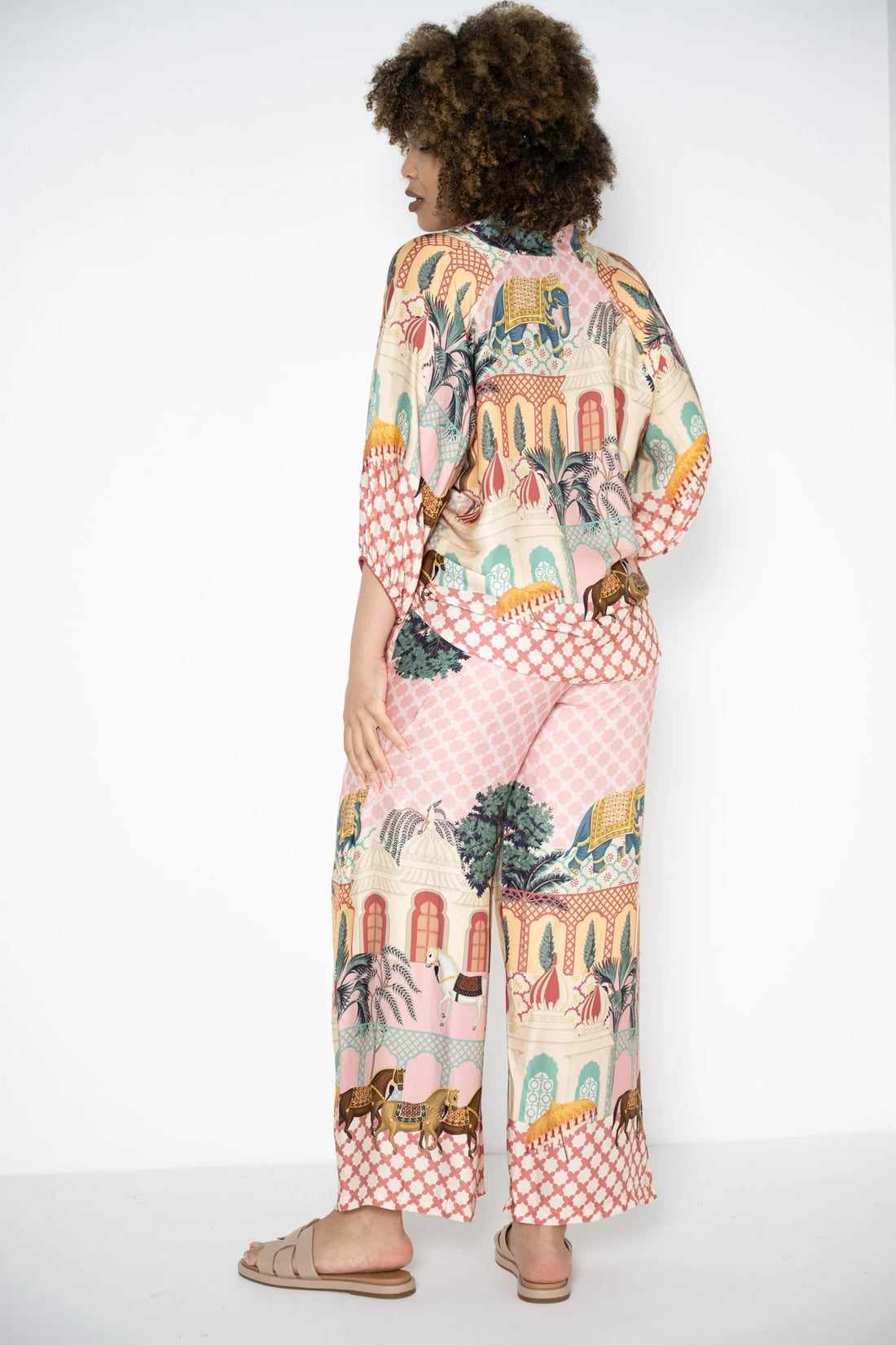 Lacassa Carnival Print Pink