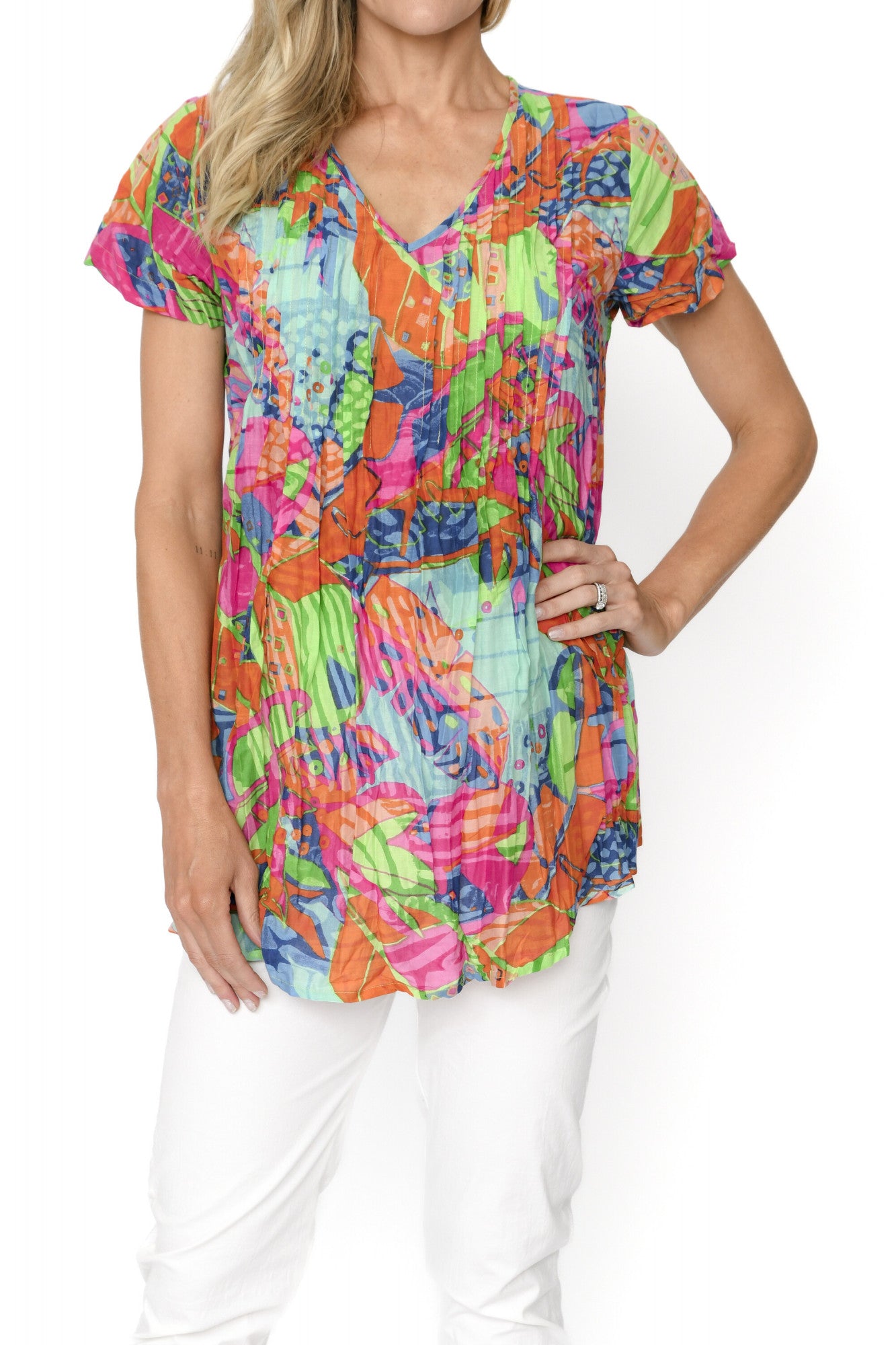 Kayla cotton blouse (banana 1)