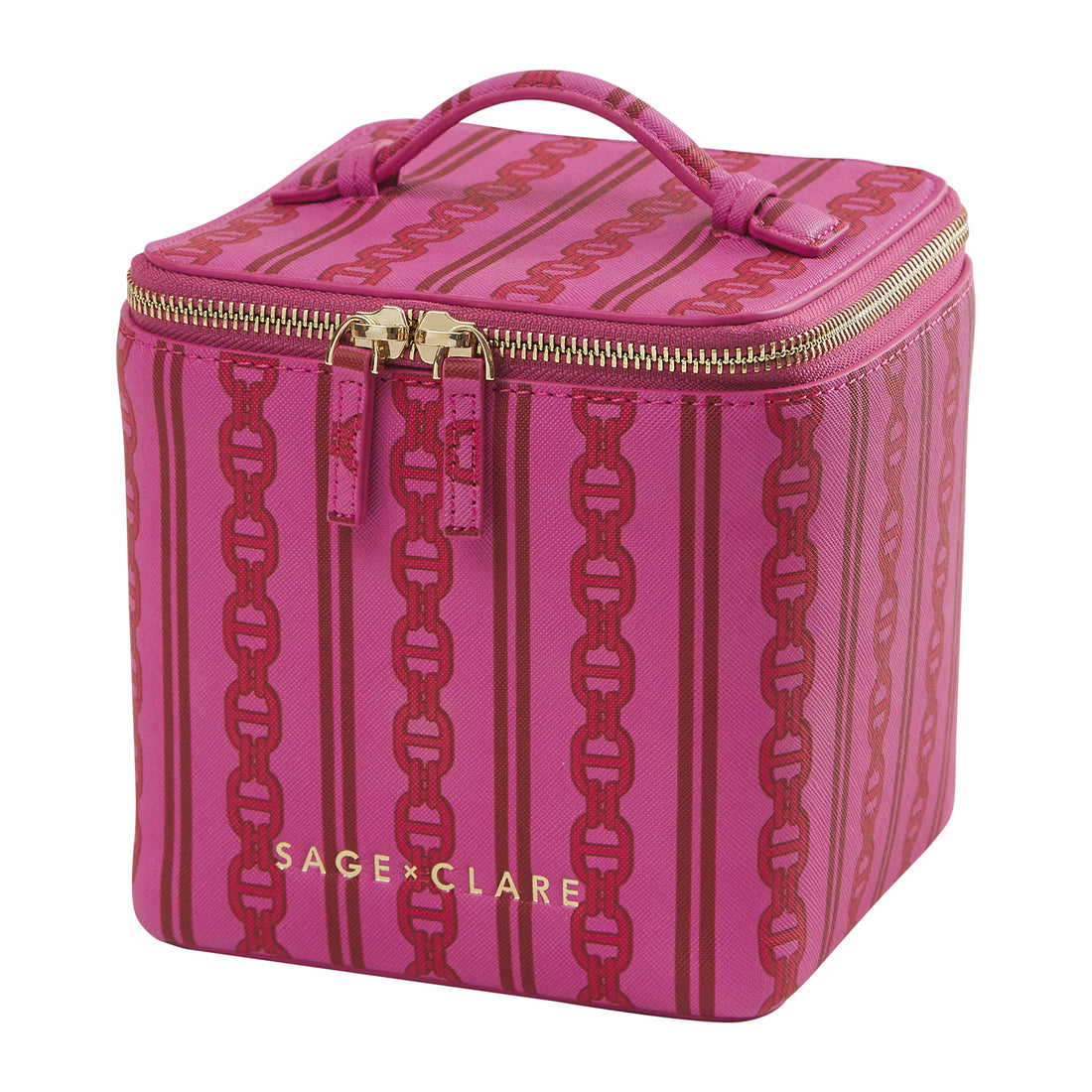 Acadia cosmetic case Fuschia