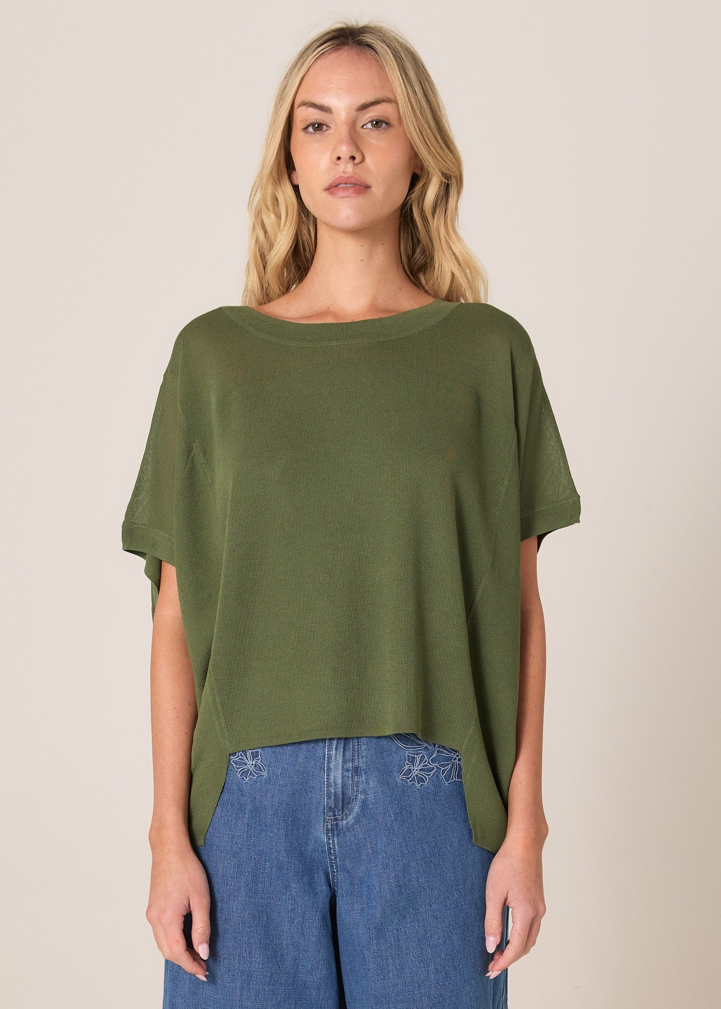 Esther Knit Top Olive