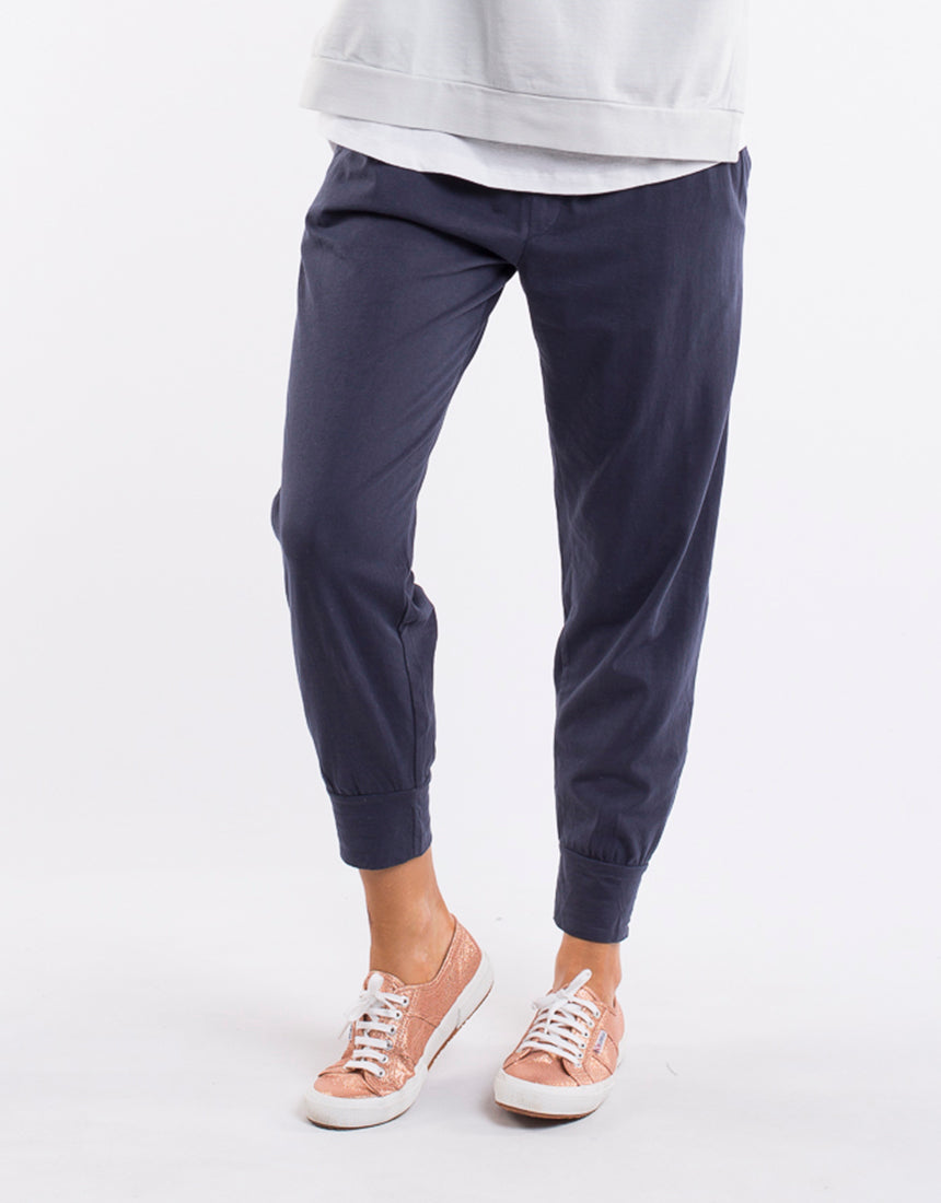 Washout pant navy