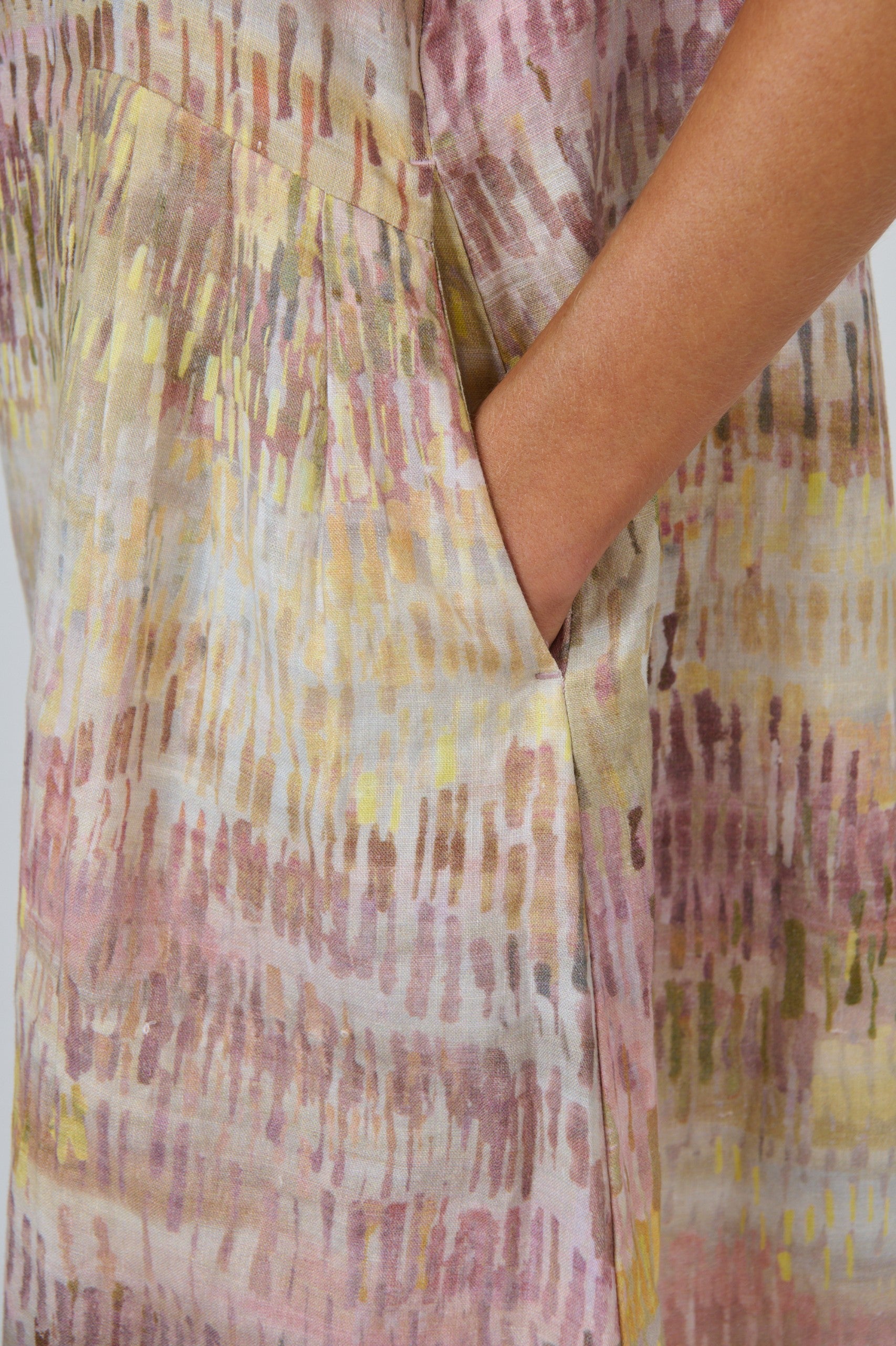 Jardin Linen Dress