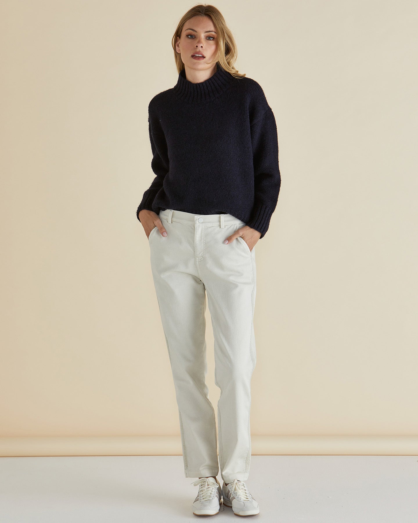 Carey Chino Jogger Stone