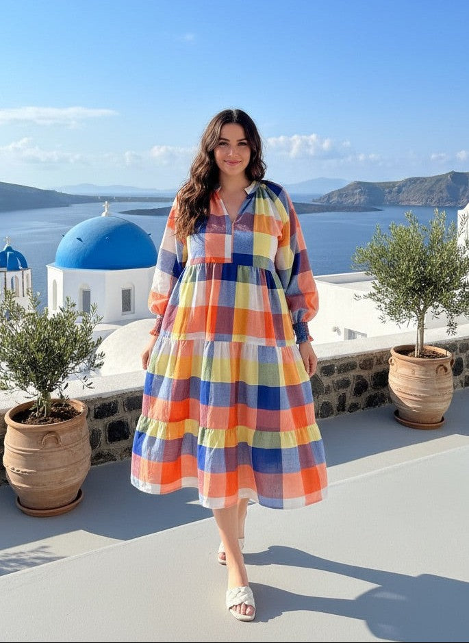 Nine Zero Zero Dress Orange