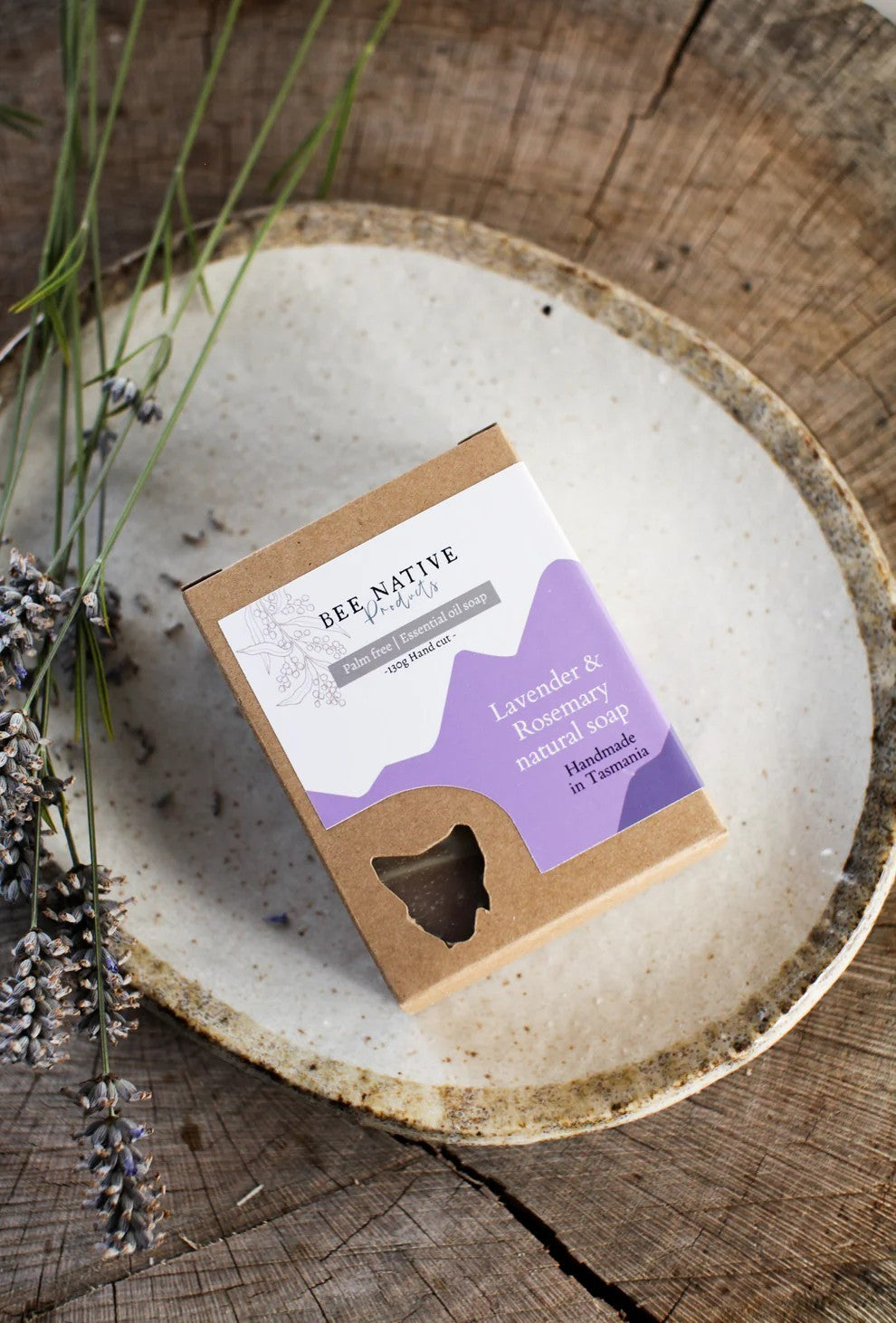 Lavendar and Rosemary Natural Soap