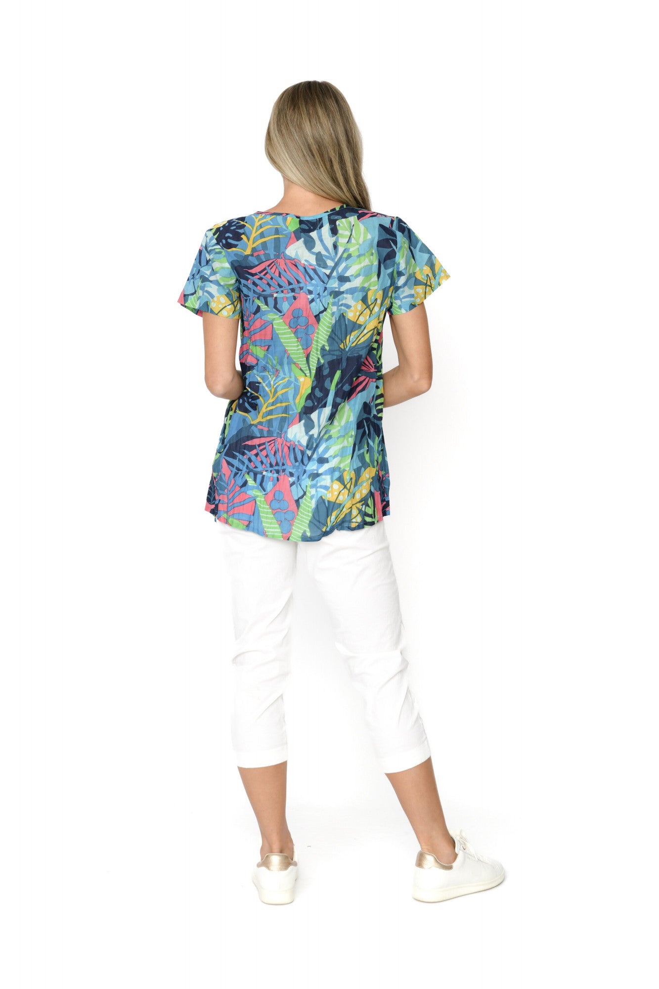Kayla cotton blouse (JunglePop)
