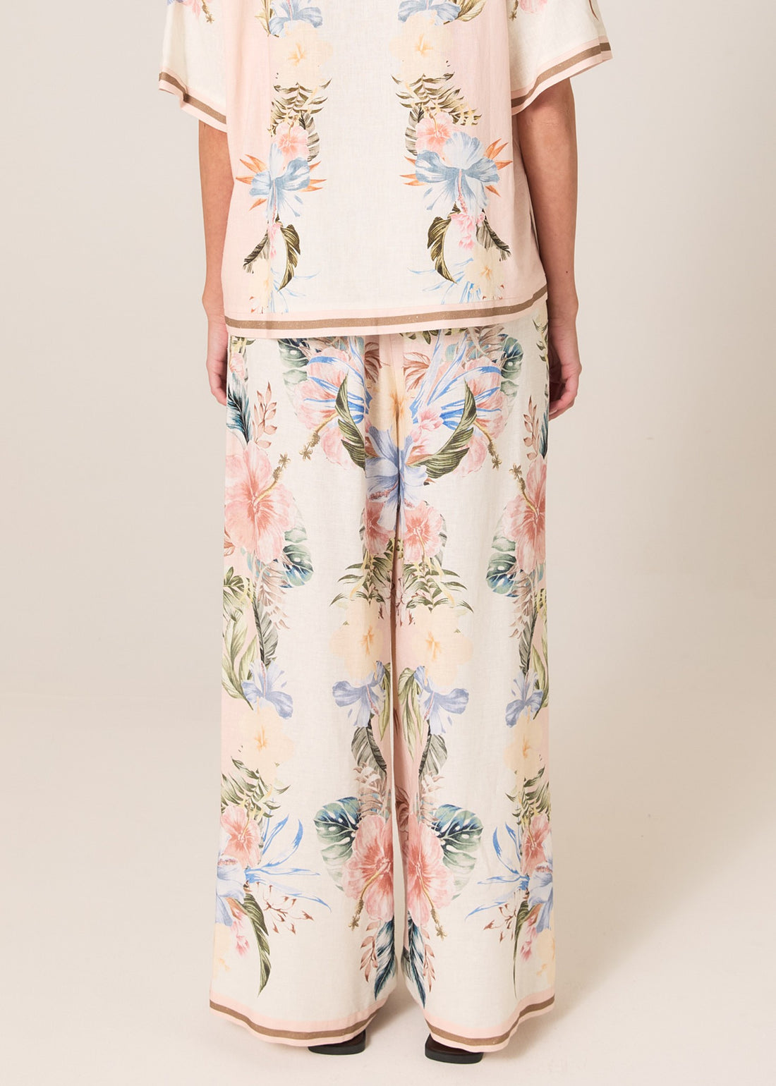 Solara Print Pant Pink