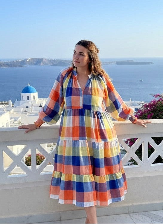 Nine Zero Zero Dress Orange