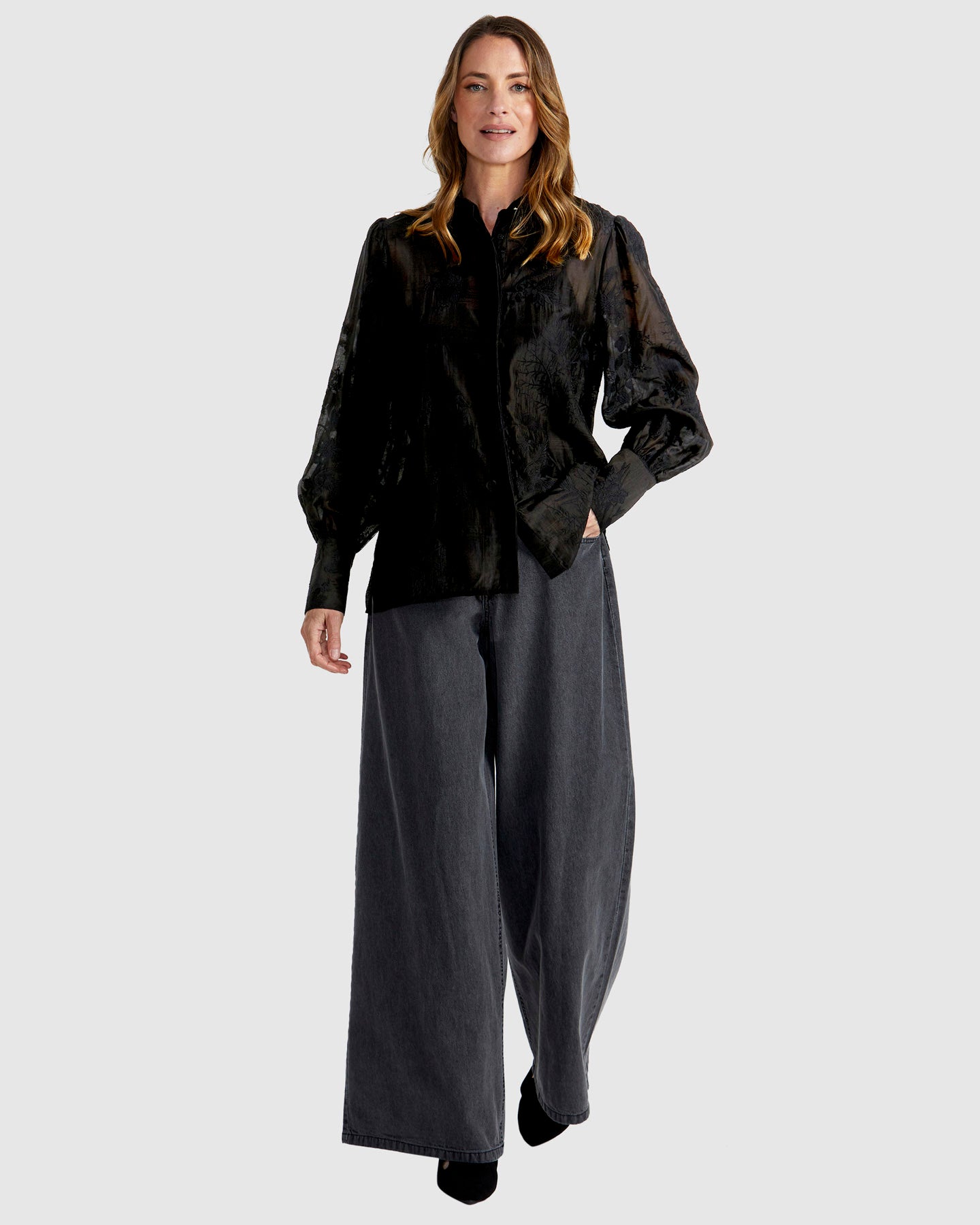Aurora Shirt Black