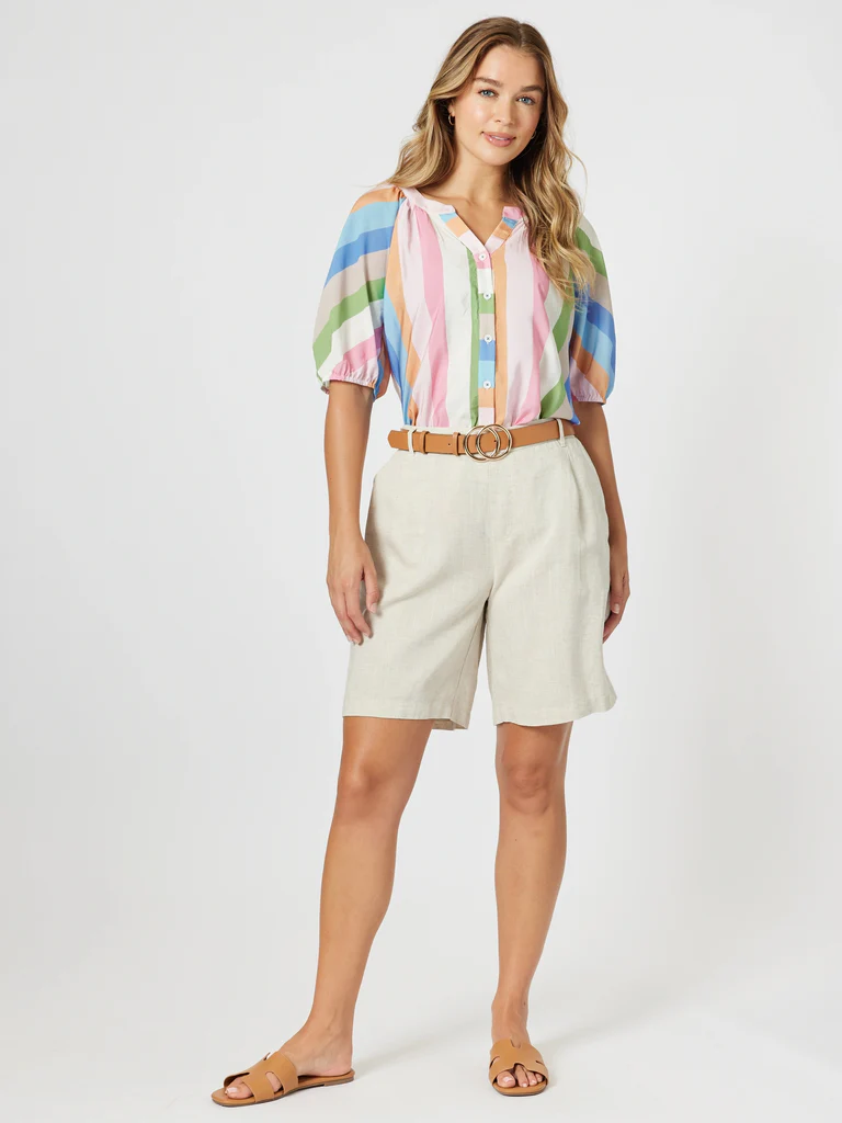 Lucy Striped Top multi