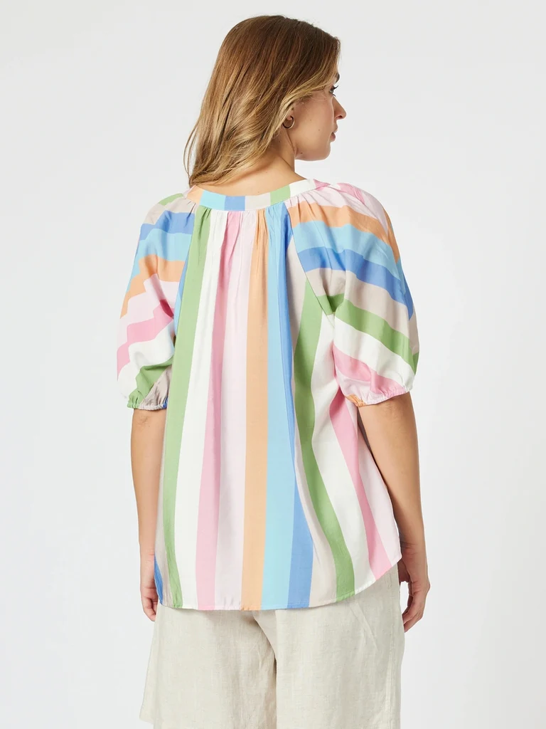 Lucy Striped Top multi