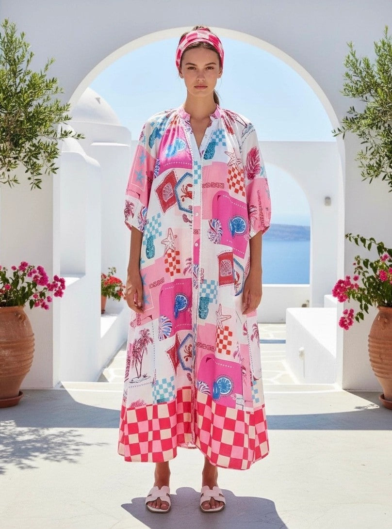 Nine five two dress pink