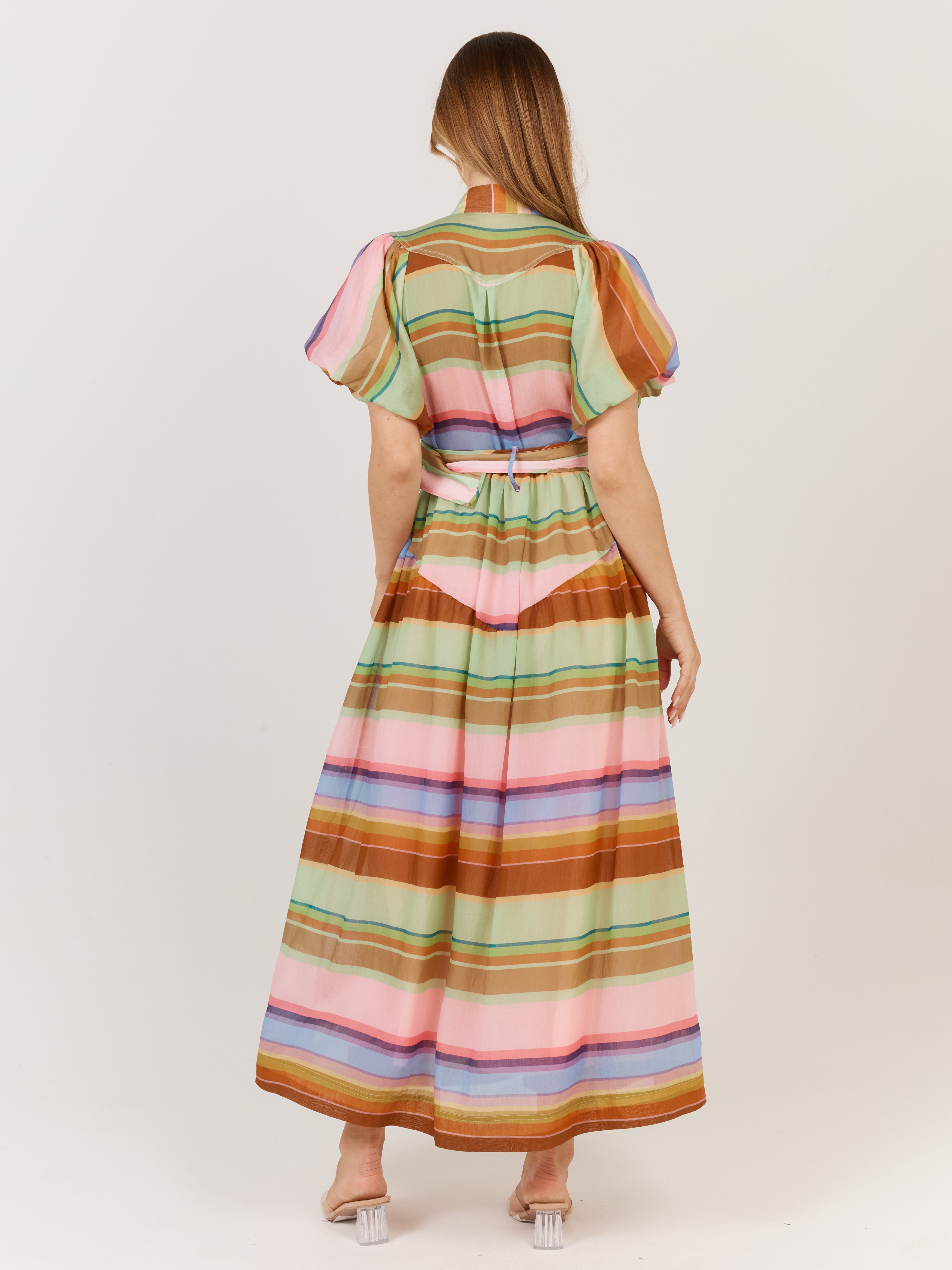 Siesta Dress stripe