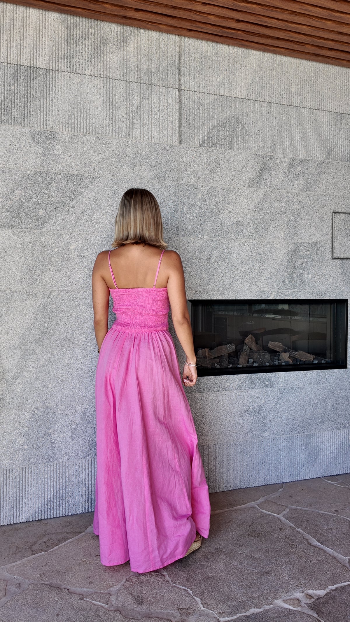 Poppy Shell Dress pink
