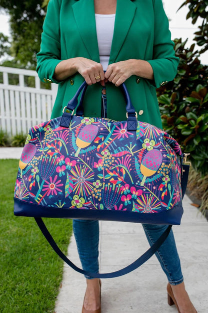 Lordy Dordy overnight bag wildflowers