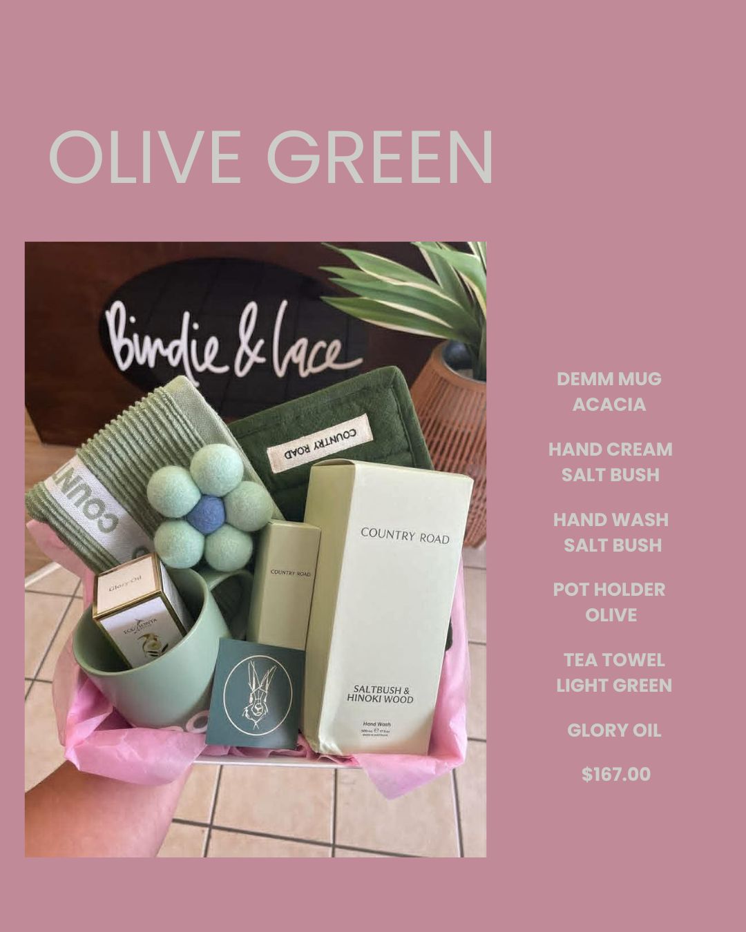 Mothers Day Gift Pack - light Green