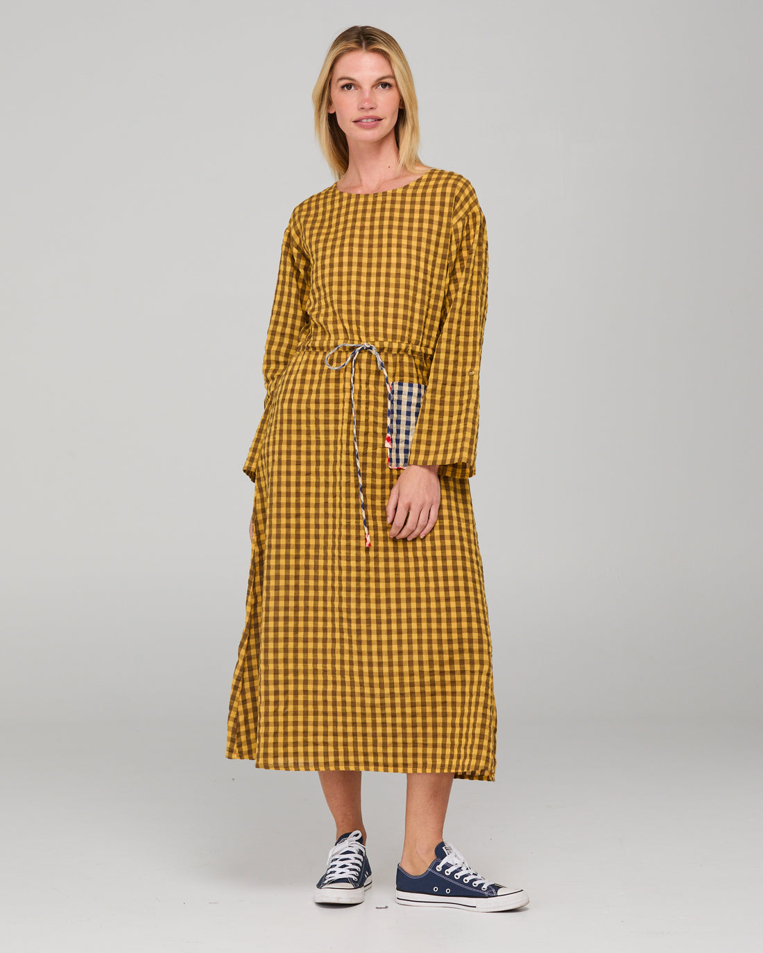 Akari Dress mustard