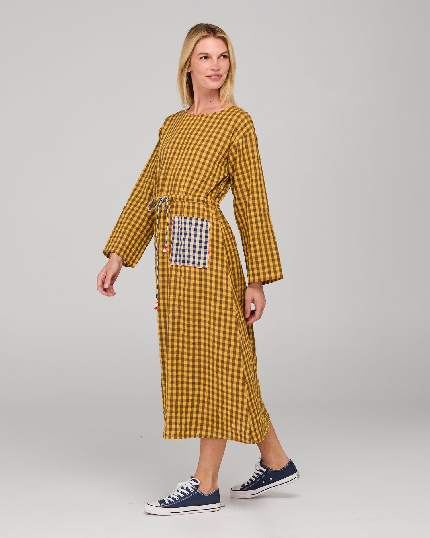Akari Dress mustard