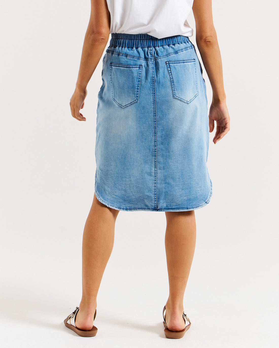 Alina Denim Skirt Denim