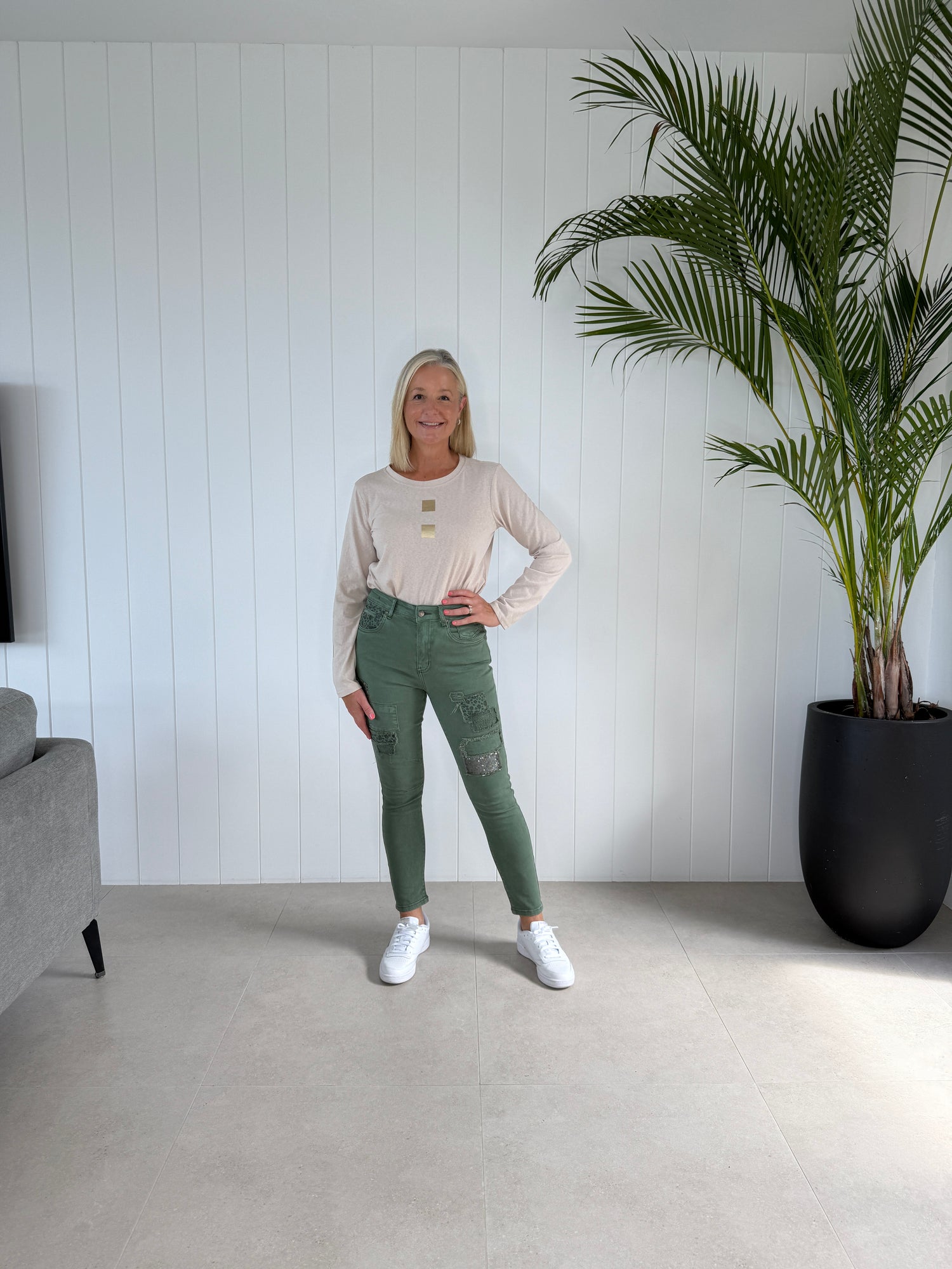 All that jazz jean - khaki