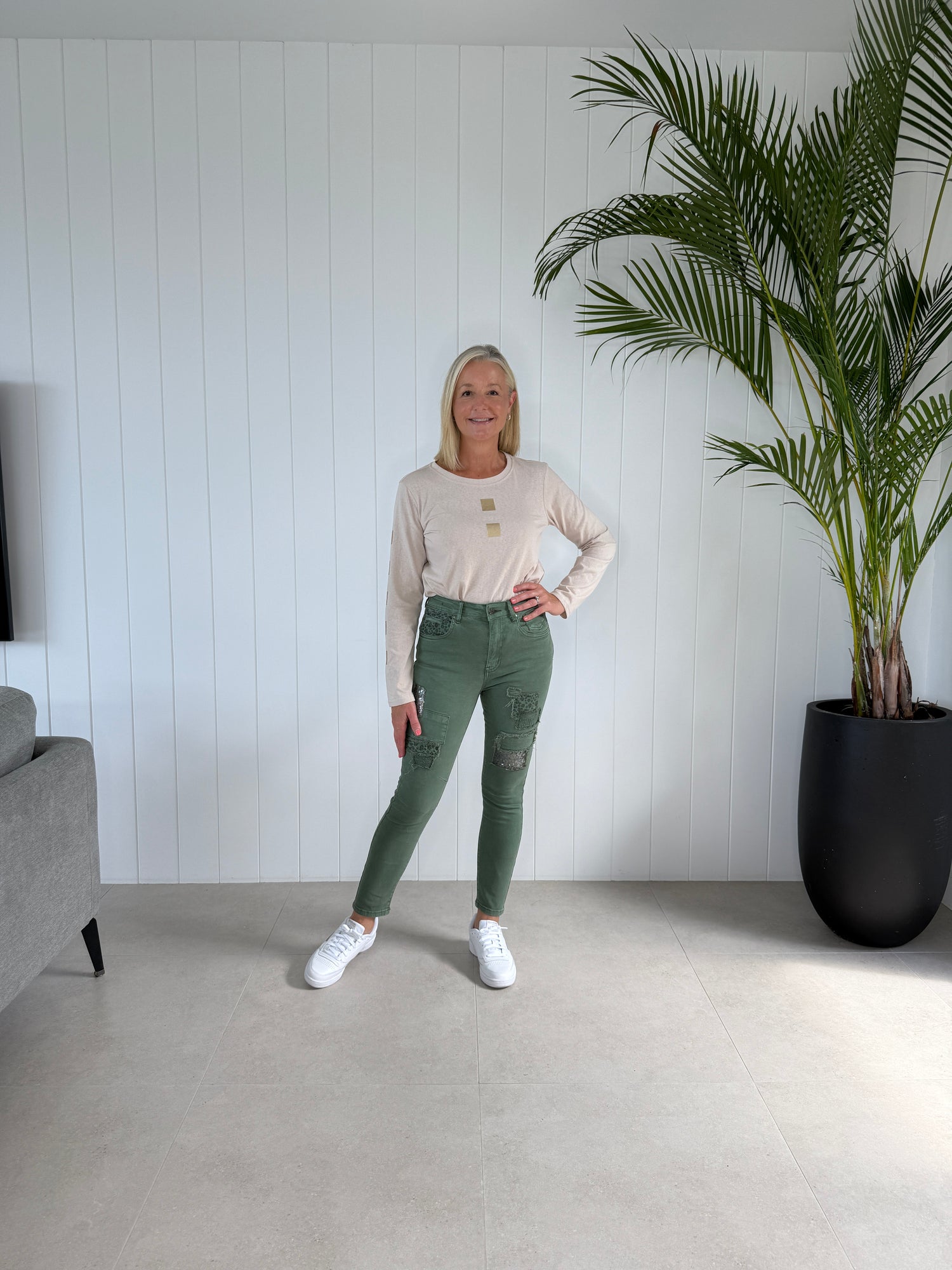 All that jazz jean - khaki