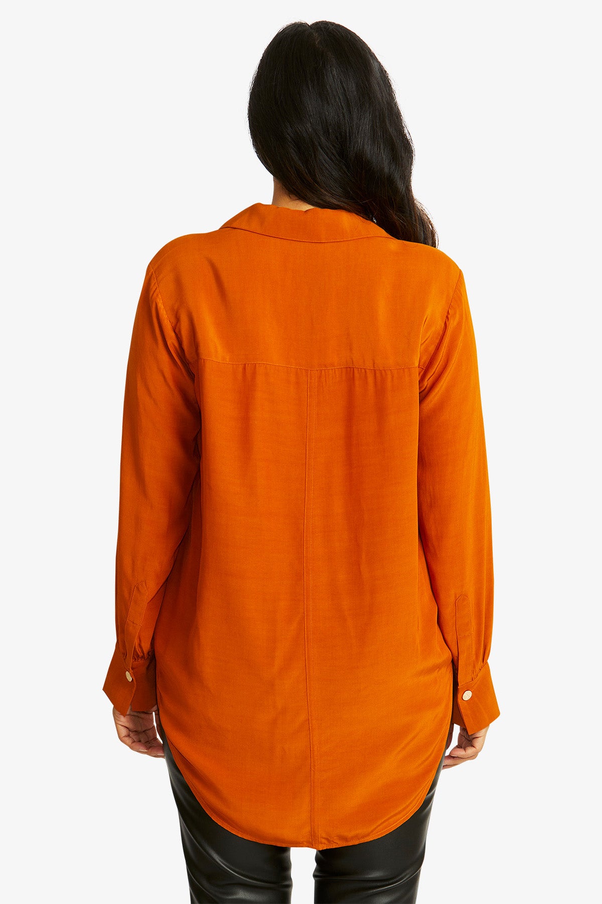 Allegra Zip Shirt Cashew